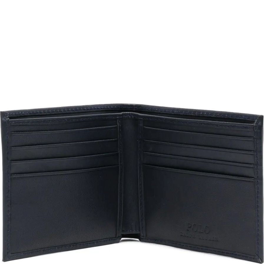 POLO RALPH LAUREN Piniginė vyrams, Mėlyna, Billfold-wallet-medium 3