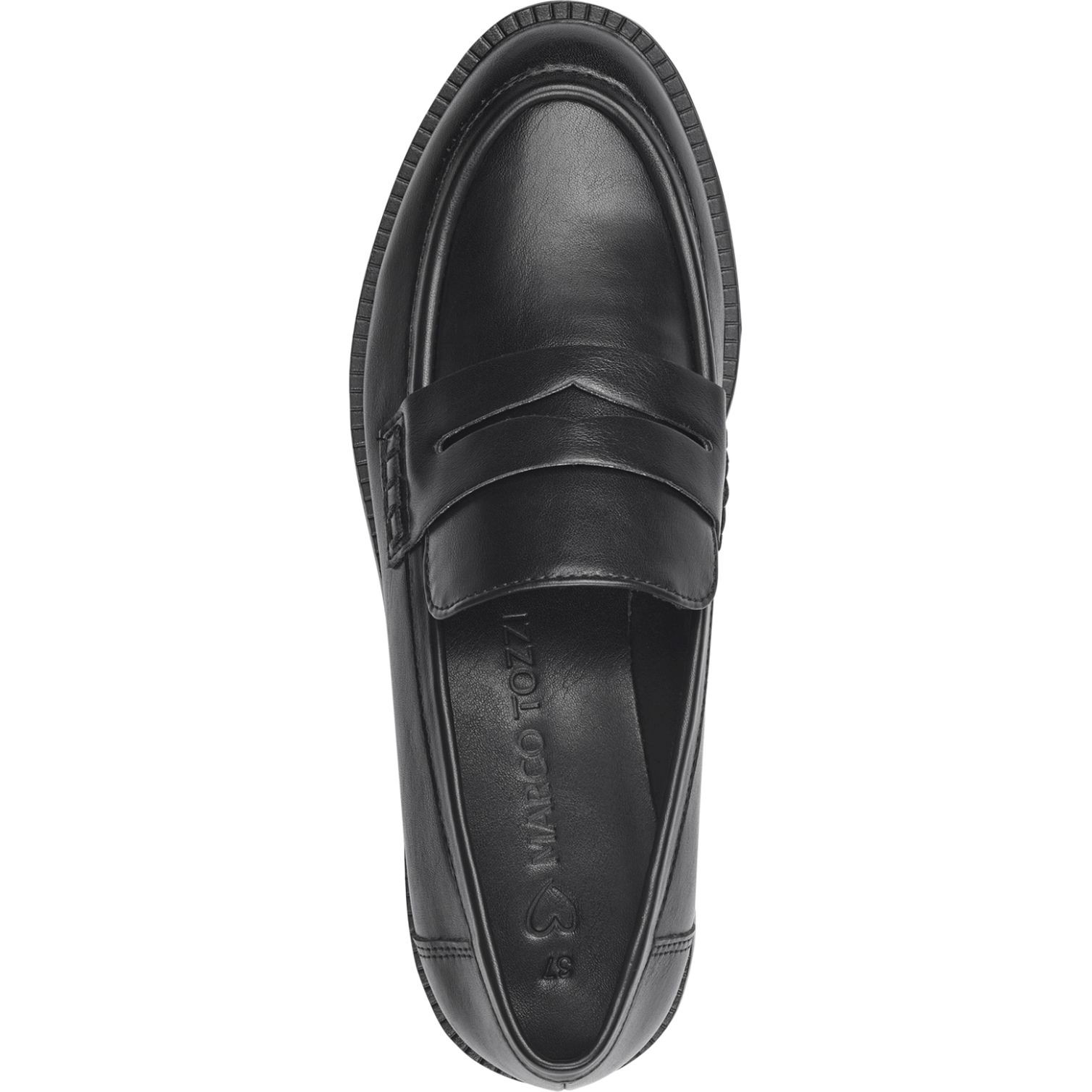 MARCO TOZZI Loaferiai moterims, Juoda, WISTON 4