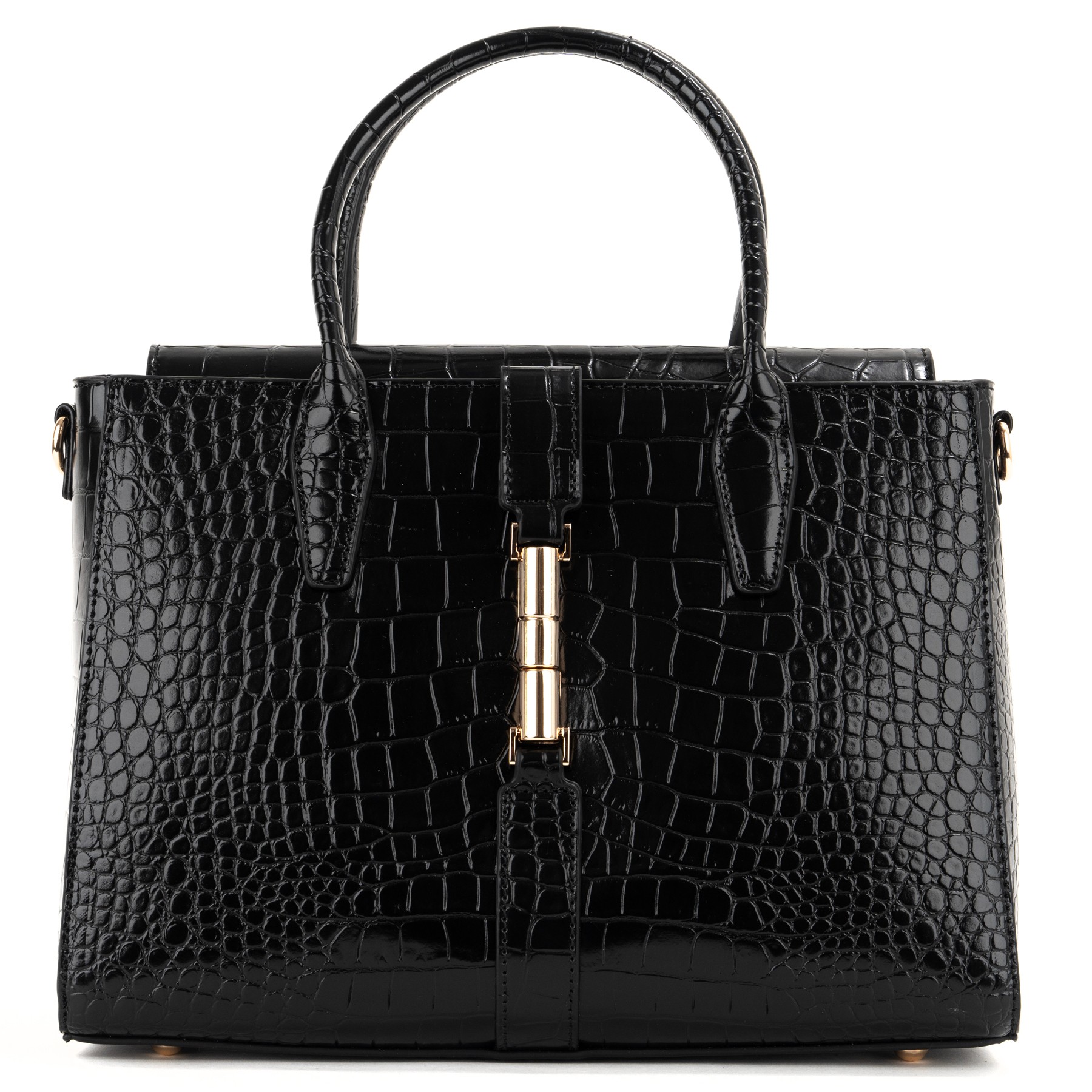 JULICE Pirkinių krepšys moterims, Juoda, Tote bag, juljy-h24812-black 1