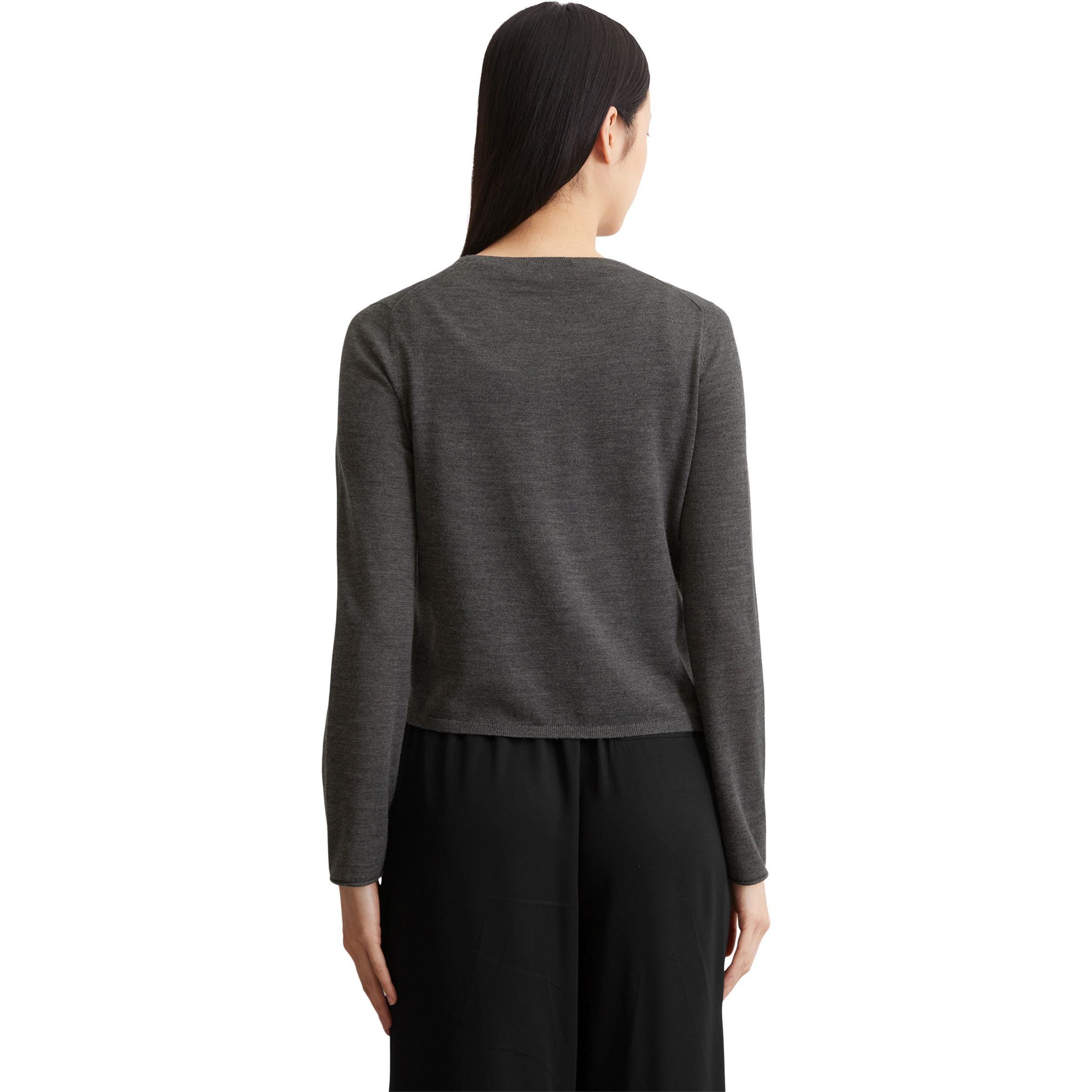 MARC O'POLO Kardiganas moterims, Pilka, Cardigans 408556161279 3
