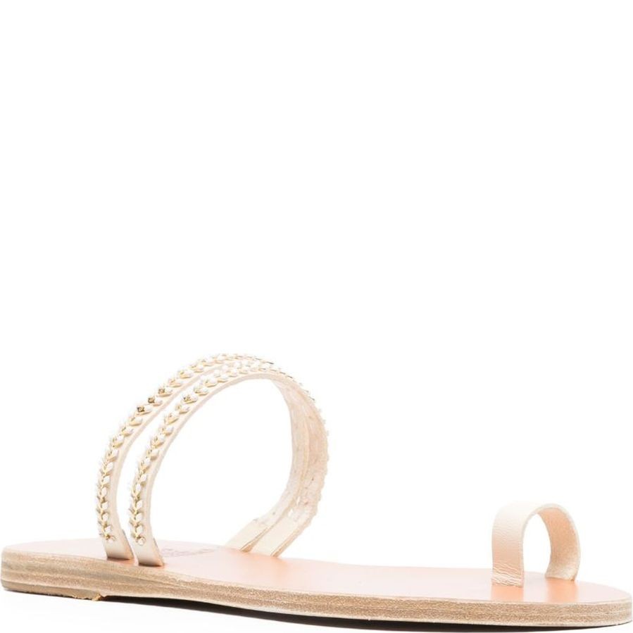 ANCIENT GREEK SANDAL Basutės moterims, Balta, Skalida sandals sandals 2