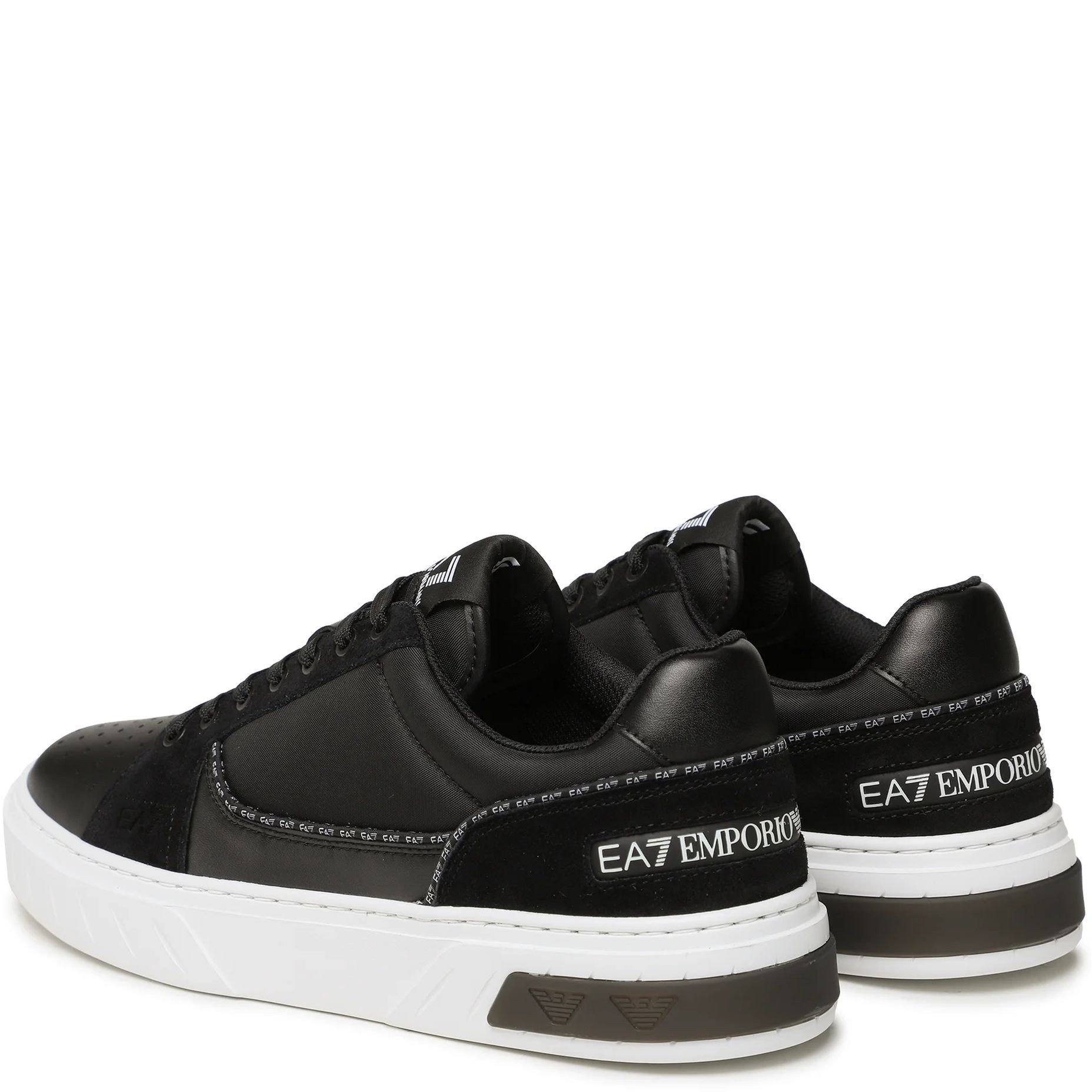 EA7 Sportiniai bateliai moterims, Juoda, Sneaker 3