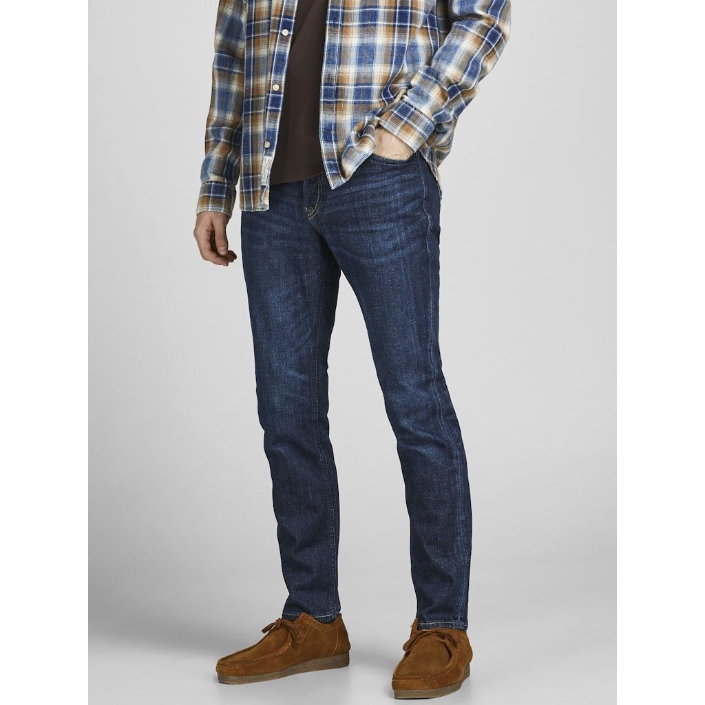 JACK & JONES Tiesūs džinsai vyrams, Mėlyna, JJITIM JJORIGINAL AM 2 4