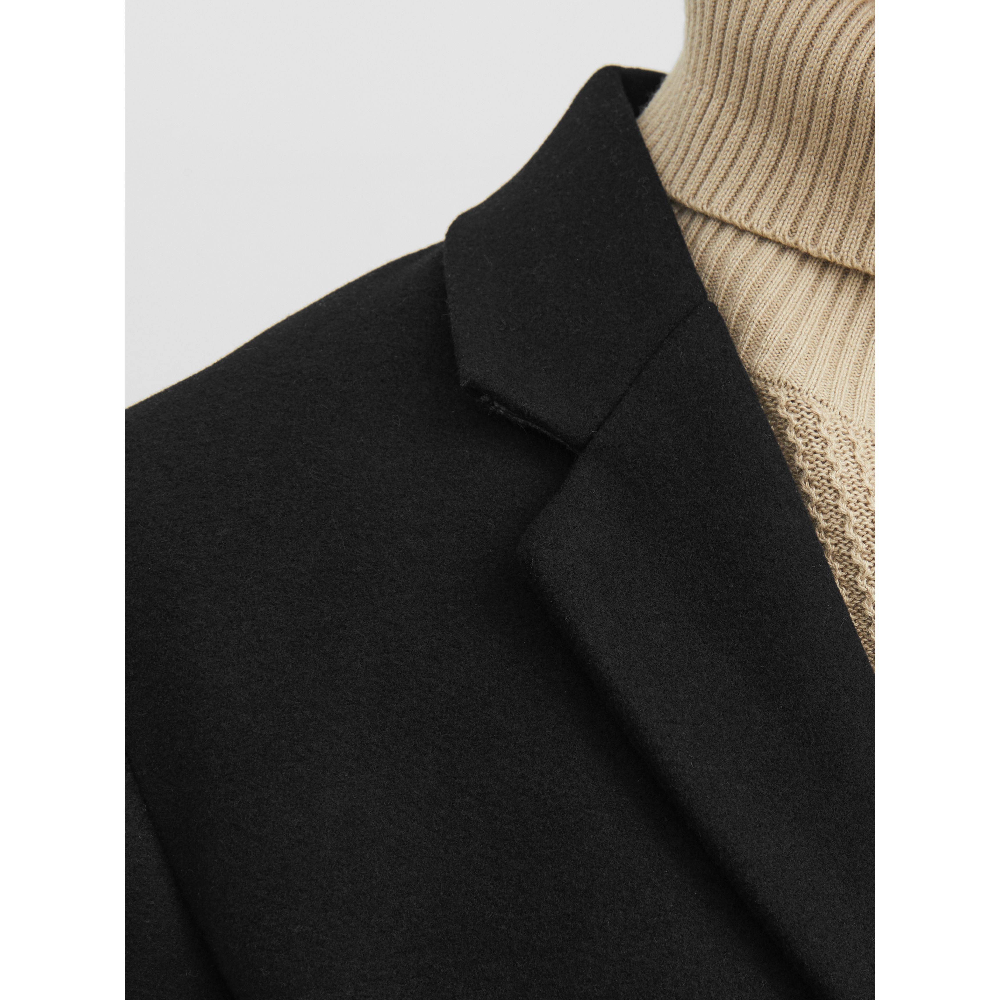 JACK & JONES Paltas vyrams, Juoda, JJEMORRISON WOOL COAT 5