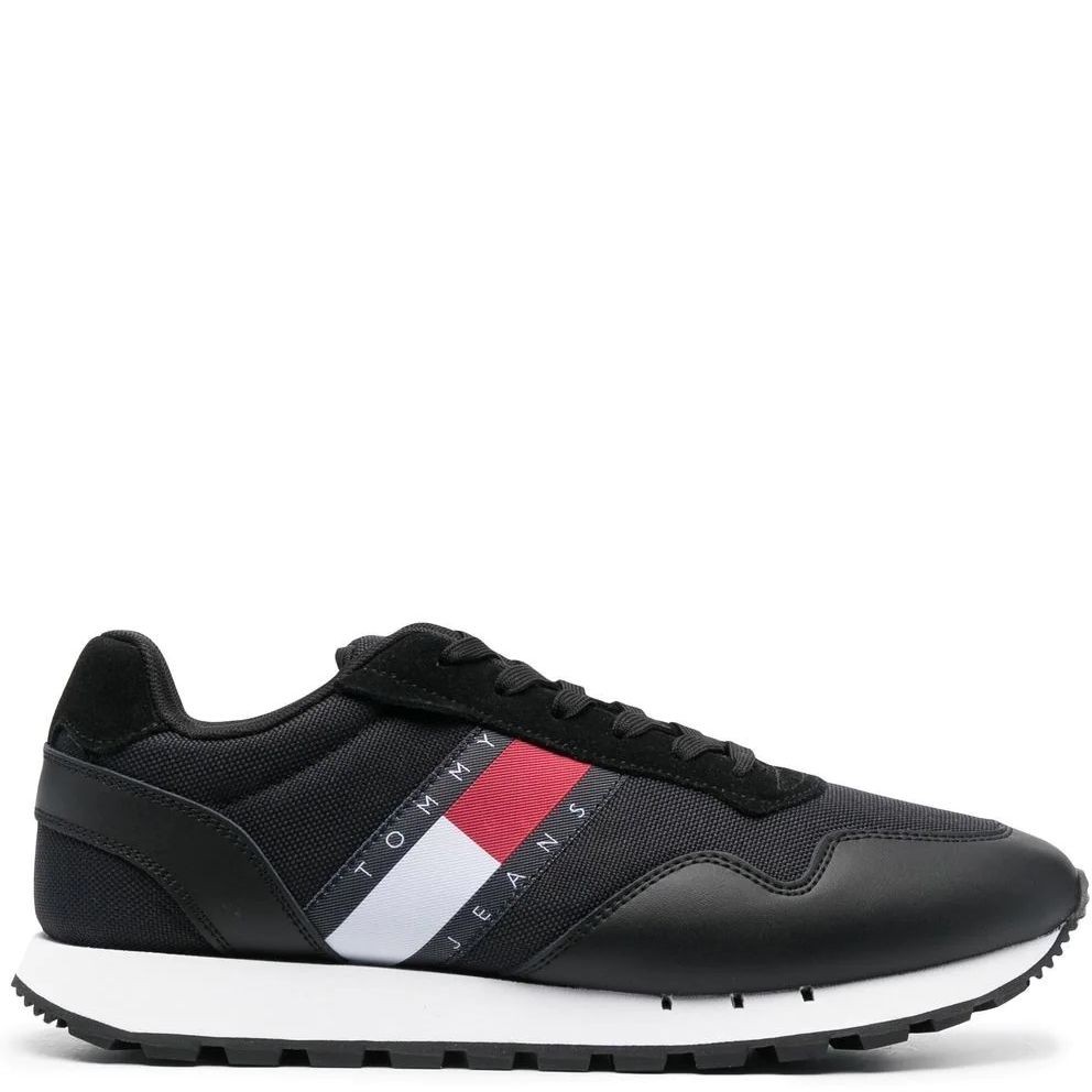TOMMY JEANS Sportiniai bateliai vyrams, Juoda, JEANS RETRO ESS 2