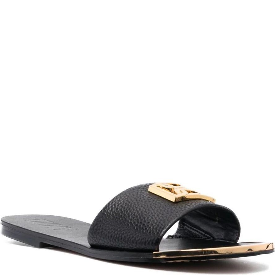 DKNY Šlepetės moterims, Juoda, GRACEN - Flat  slide 1