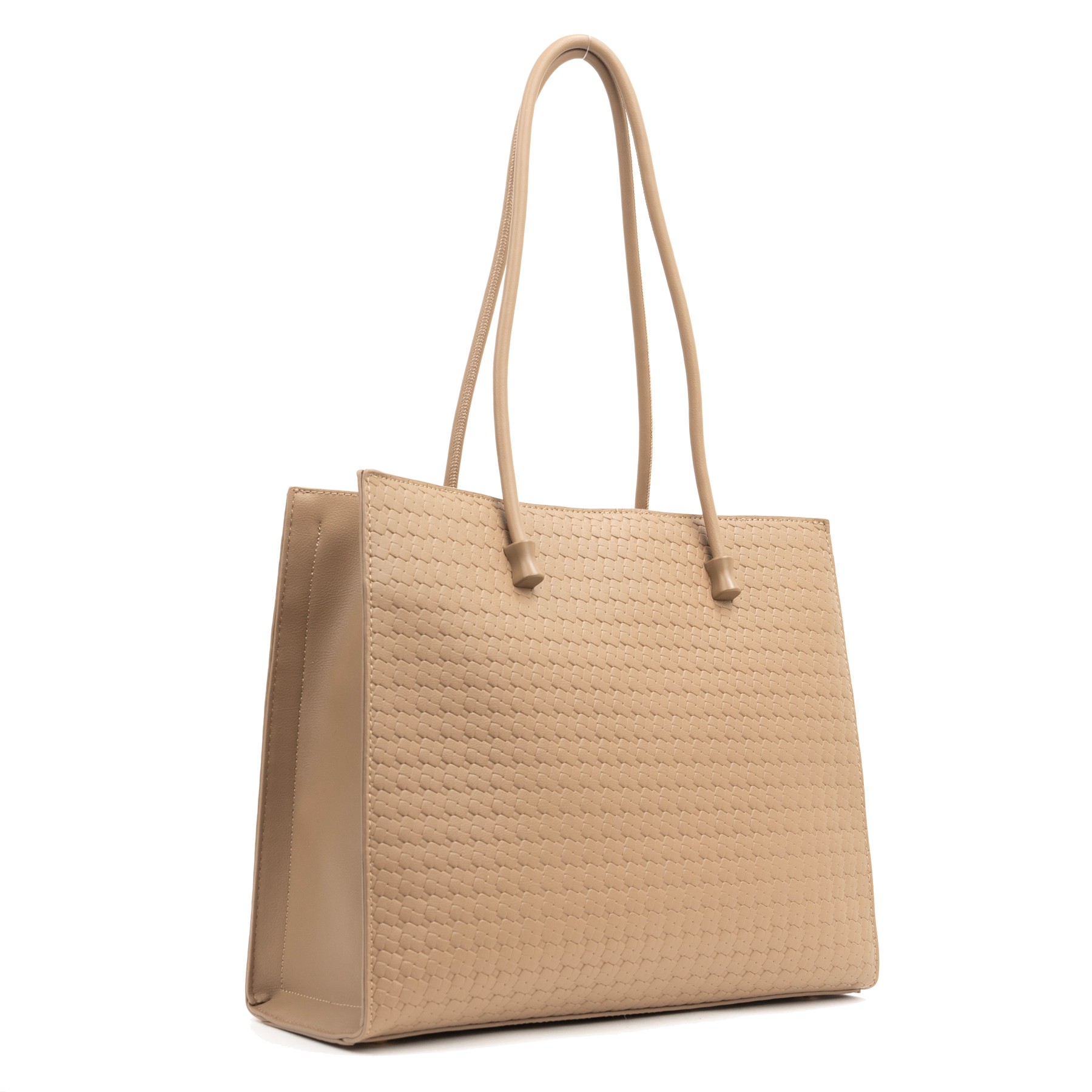 JULICE Pirkinių krepšys moterims, Smėlio, Tote bag 2