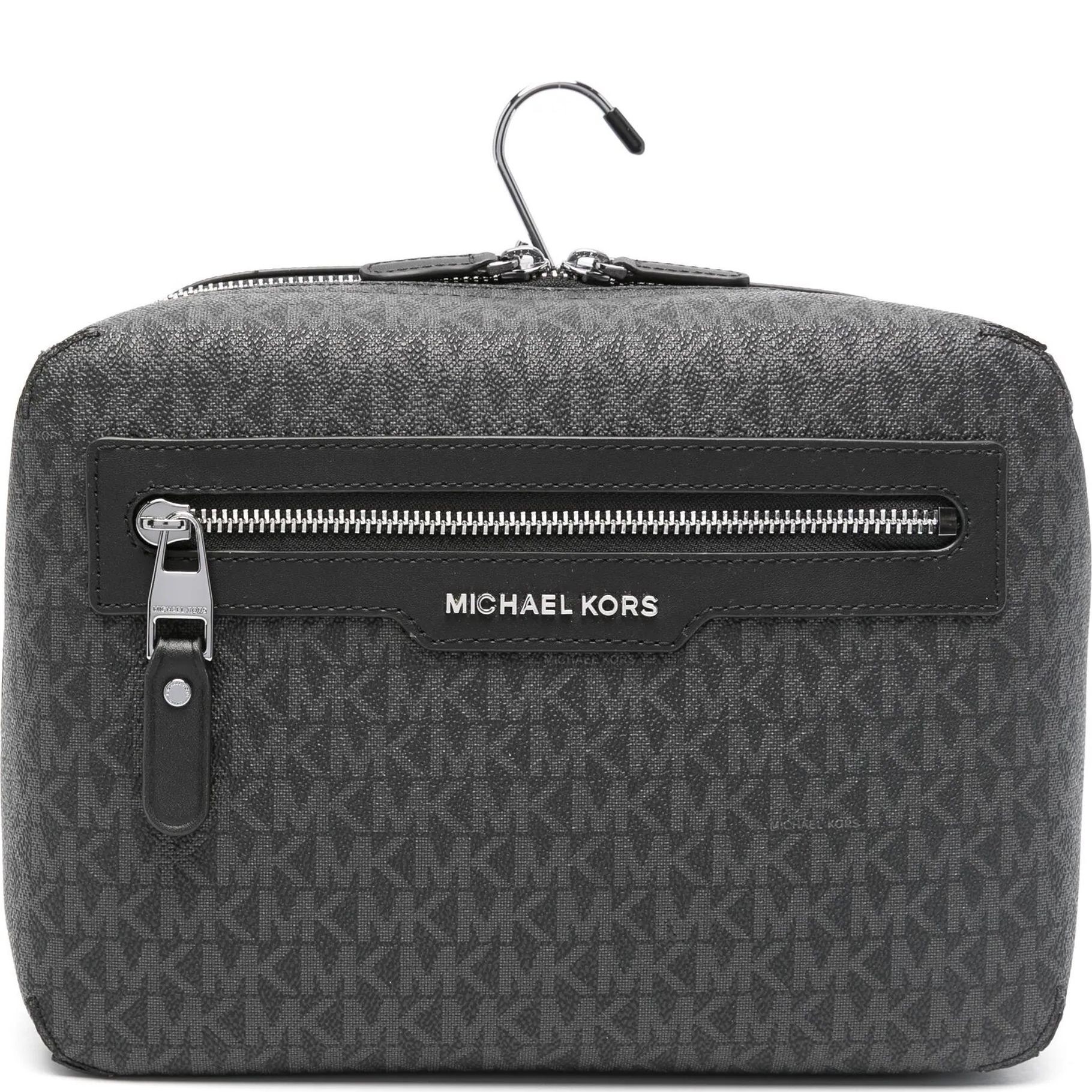 MICHAEL KORS Rankinė per petį vyrams, Juoda, Hanging dopp kit 1