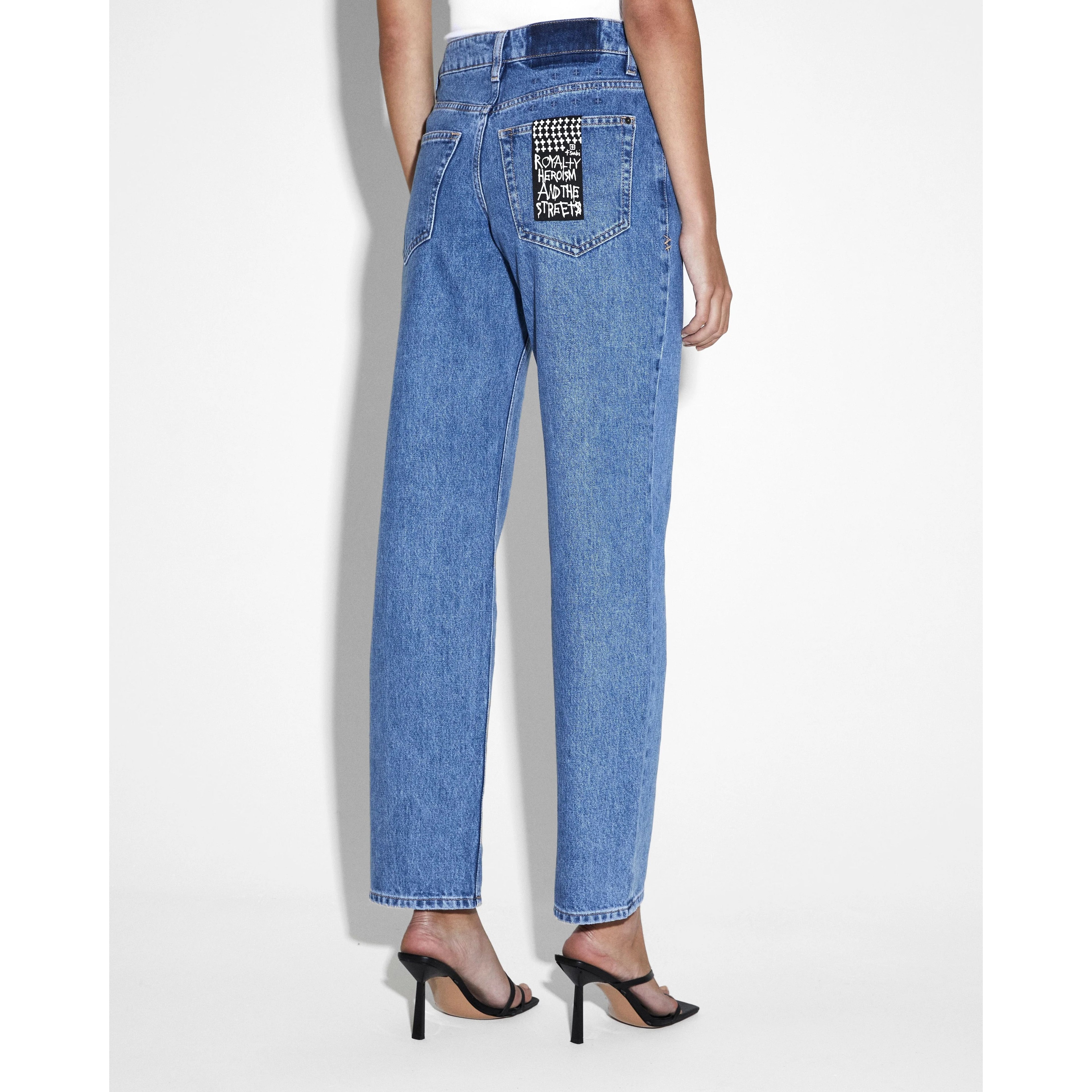 KSUBI Tiesūs džinsai moterims, Mėlyna, Brooklyn heritage jeans 2