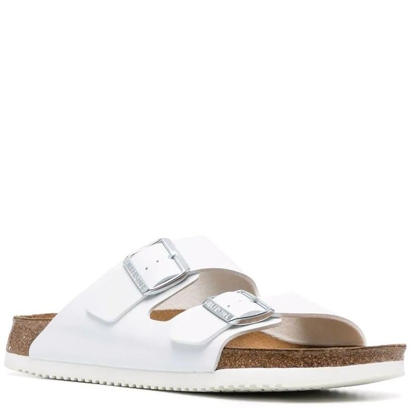 BIRKENSTOCK Šlepetės, Balta,  Arizona PROF Slippers 1