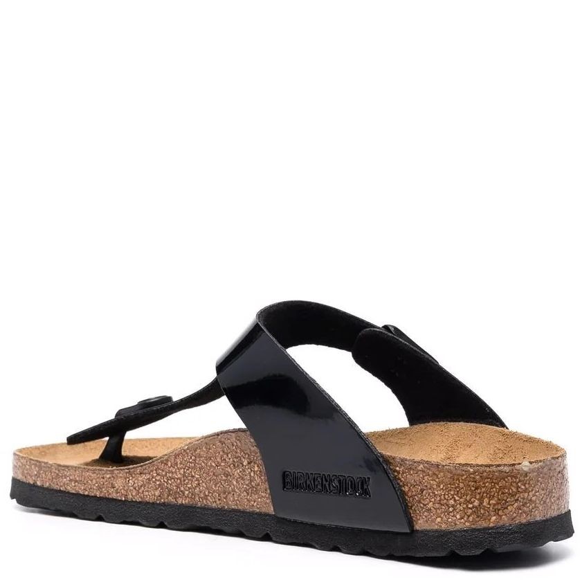 BIRKENSTOCK Šlepetės moterims, Juoda, Gize hBS 3
