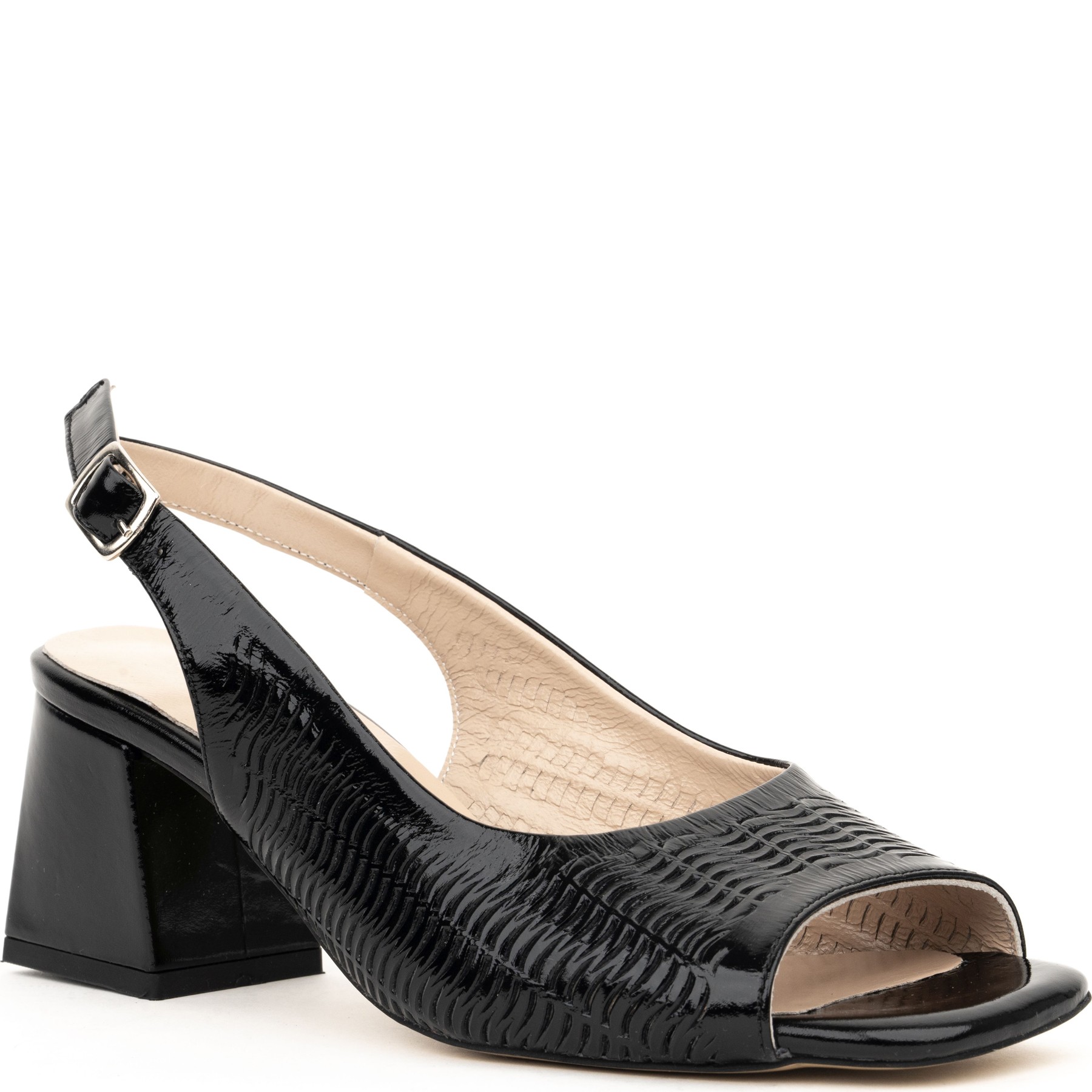 LA CONTE Basutės moterims, Juoda, Sandals 1