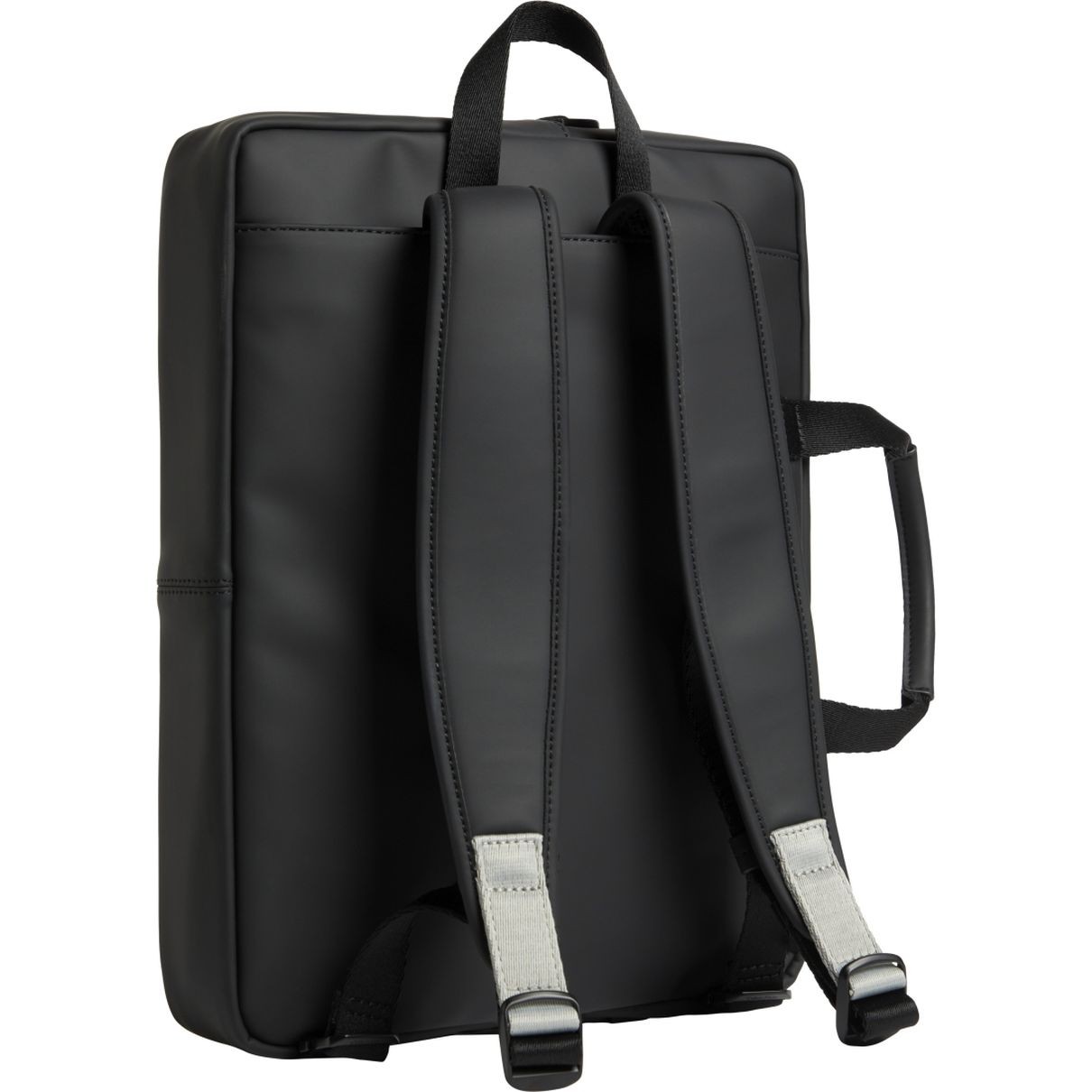 CALVIN KLEIN Dėklas kompiuteriui vyrams, Juoda, Rubberized slim laptop bag 2