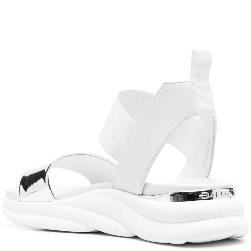 BALDININI Basutės moterims, Kūno, Flat woman sandals 3