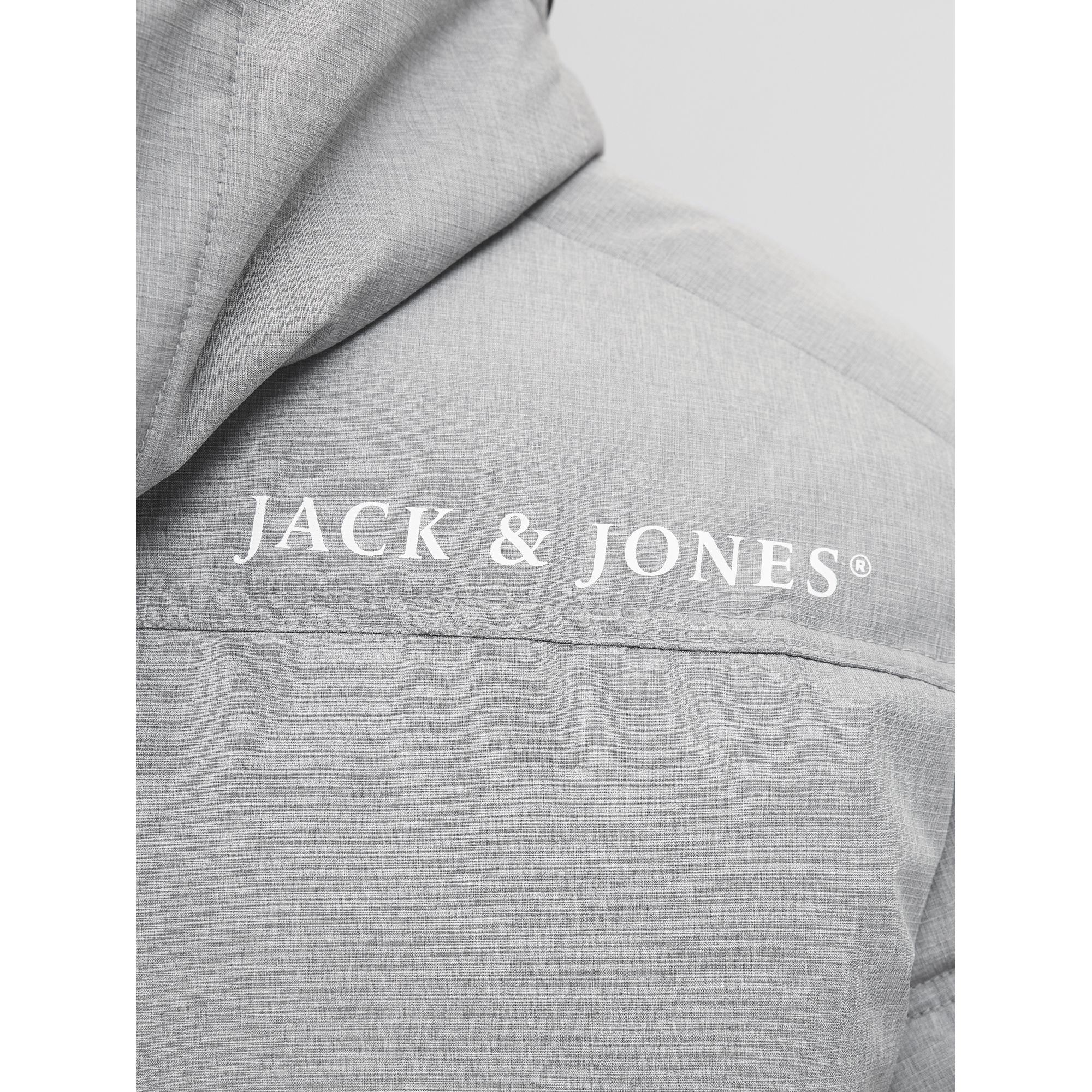 JACK & JONES Pūkinė striukė vyrams, Pilka, Morgan 3