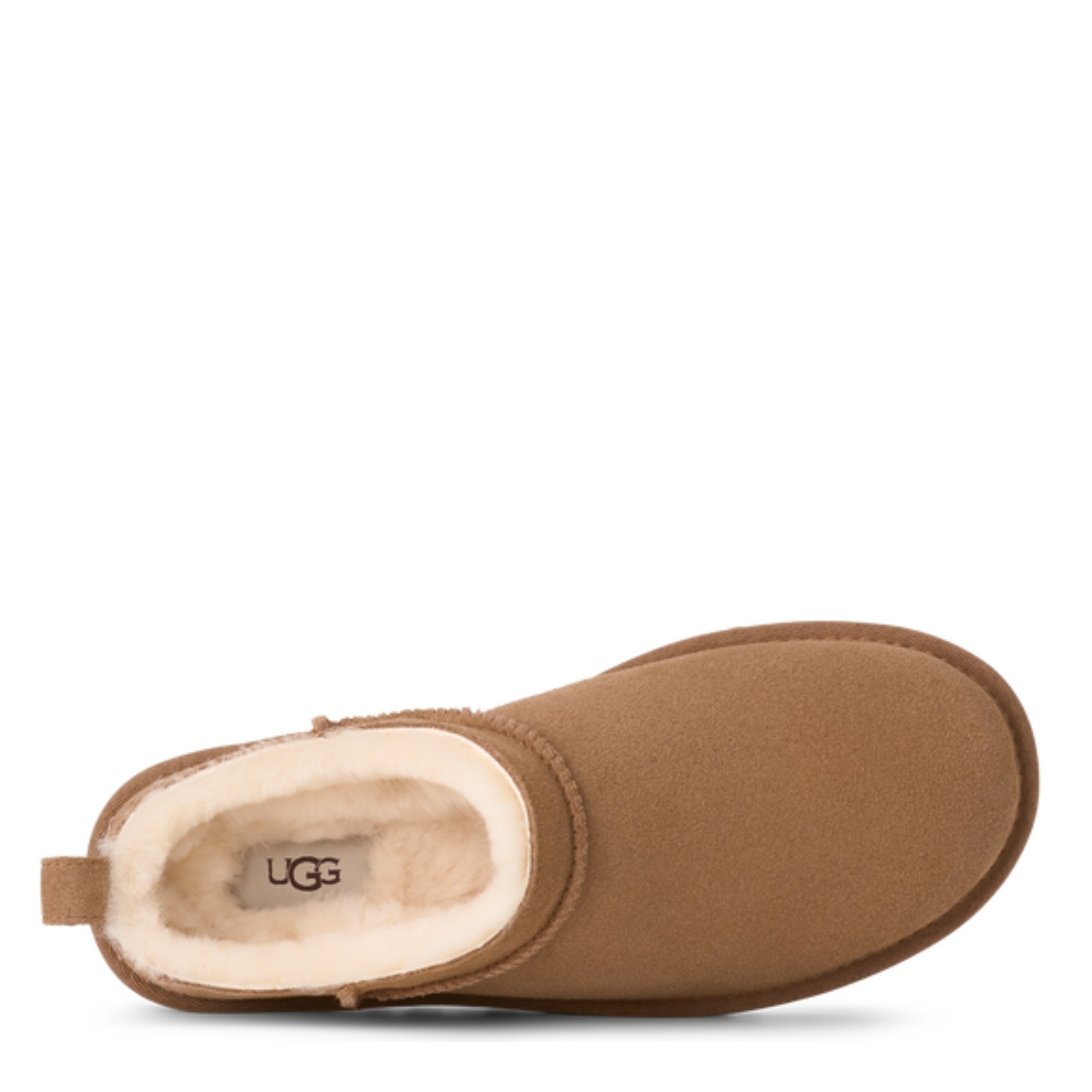 UGG Pašiltinti aulinukai moterims, Ruda, Classic Micro. 4