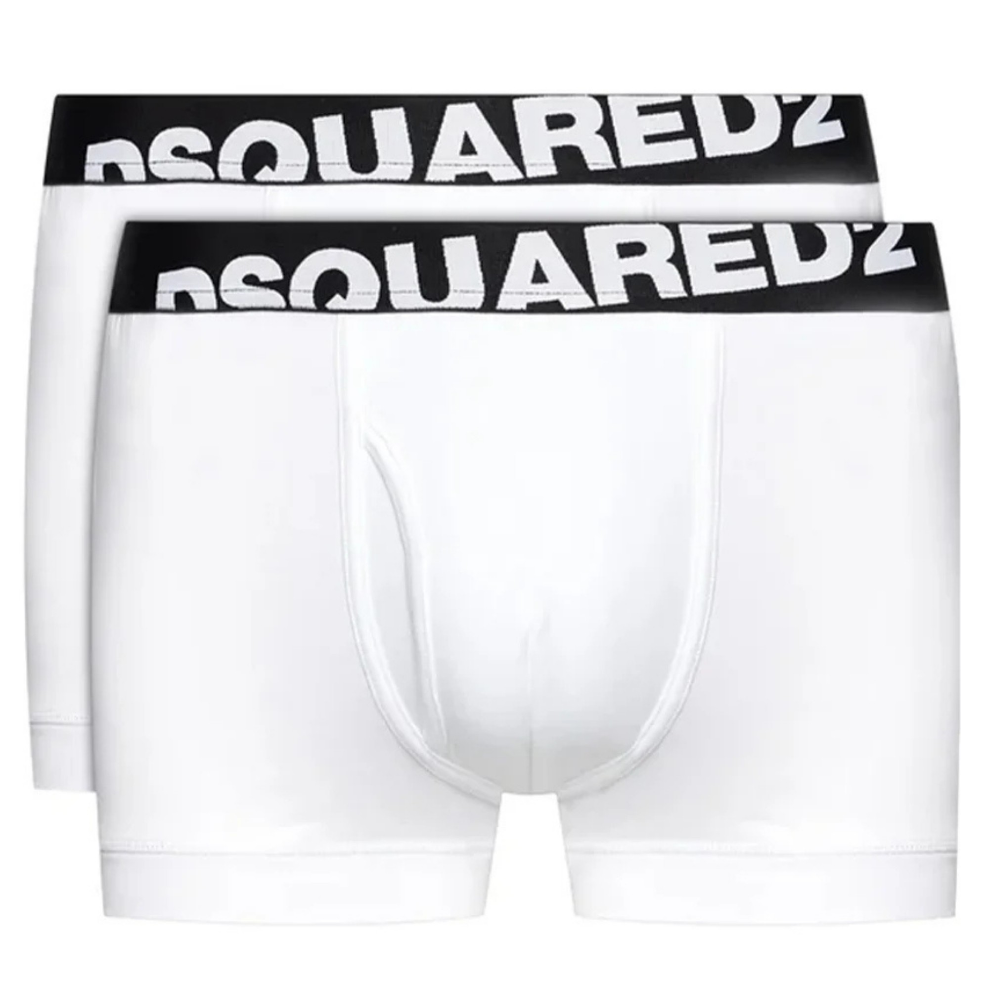 DSQUARED2 UNDERWEAR Kelnaitės vyrams, Balta, Trunk twin pack