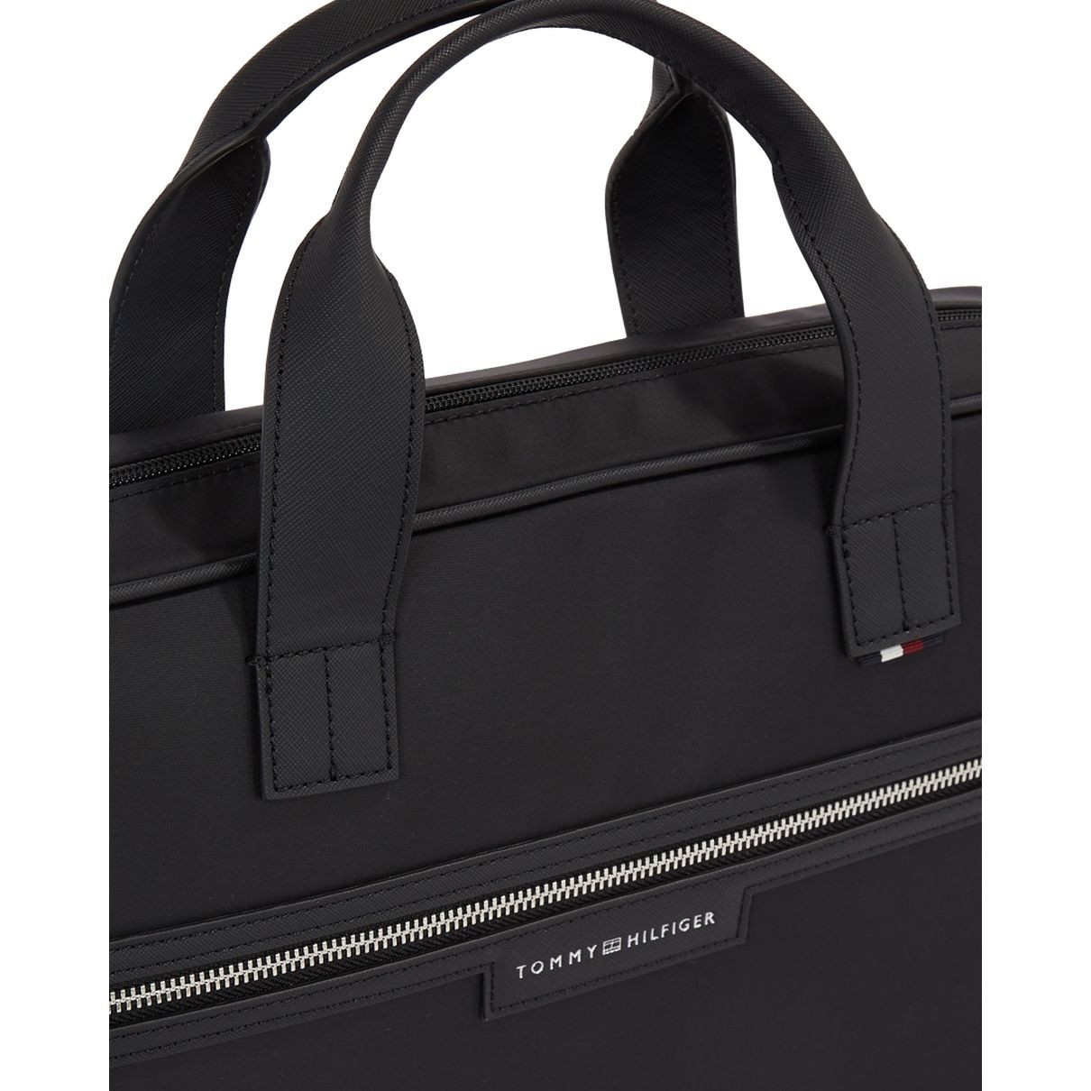 TOMMY HILFIGER Dėklas kompiuteriui vyrams, Juoda, Urban repreve computer bag 2
