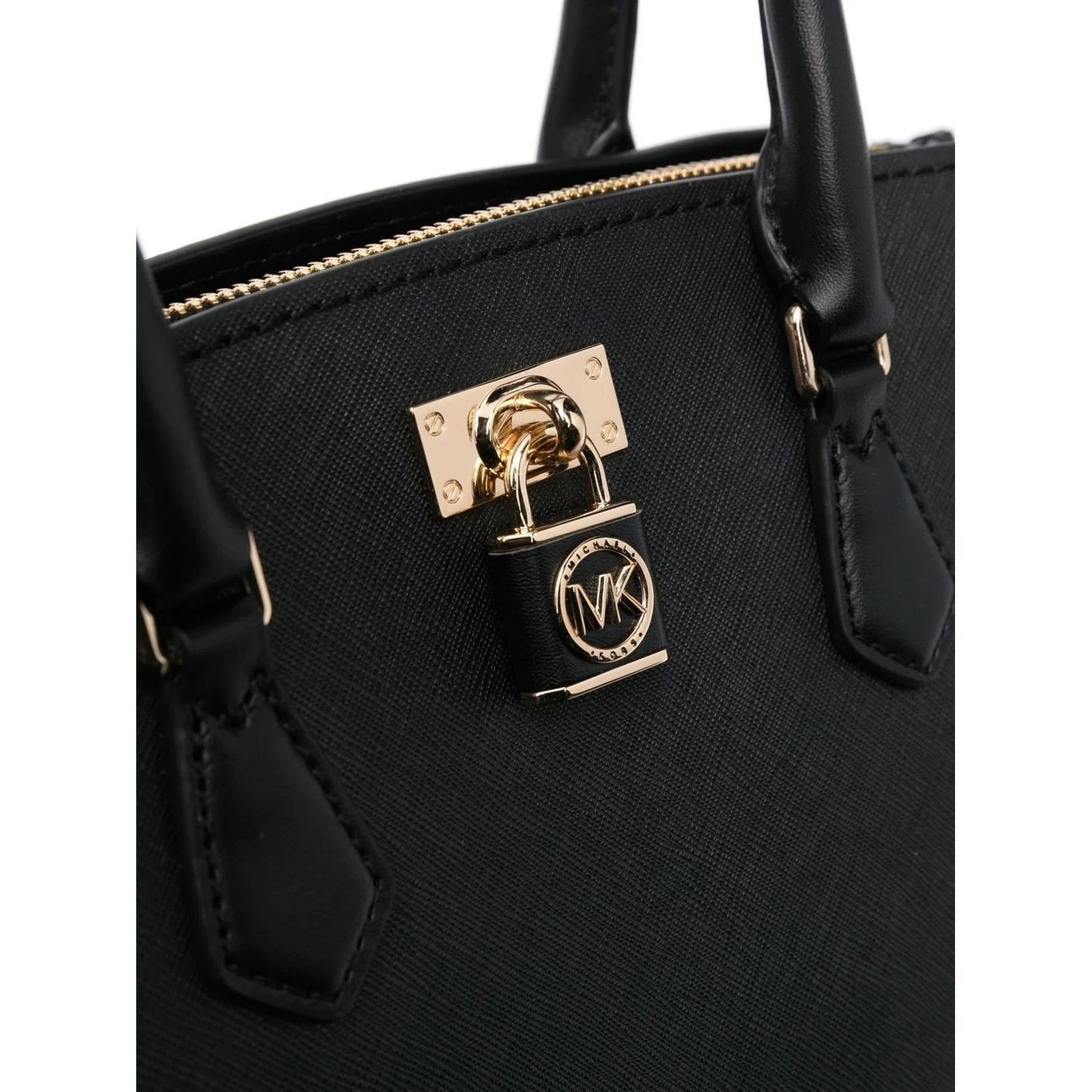 MICHAEL KORS Pirkinių krepšys moterims, Juoda, Small satchel 3