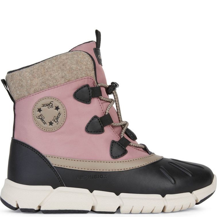 GEOX Aulinukai mergaitėms, Juoda, FLEXYPER AB BOOTIES 2