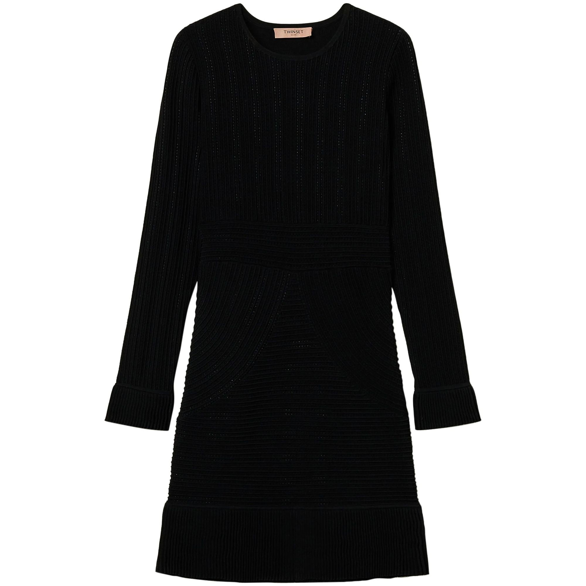 TWINSET Midi suknelė moterims, Juoda, Midi dress 1