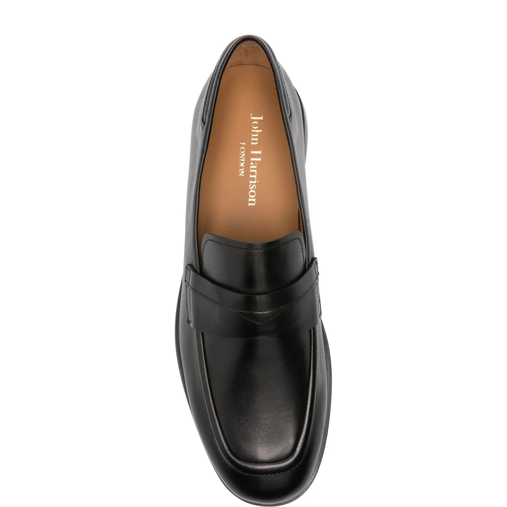 JOHN HARRISON Loaferiai vyrams, Juoda, Loafers 4