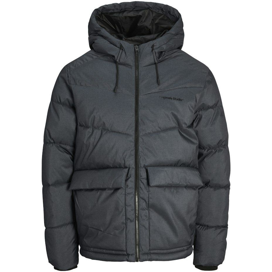 JACK & JONES Striukė vyrams, Pilka, JORVESTERBRO PUFFER 1