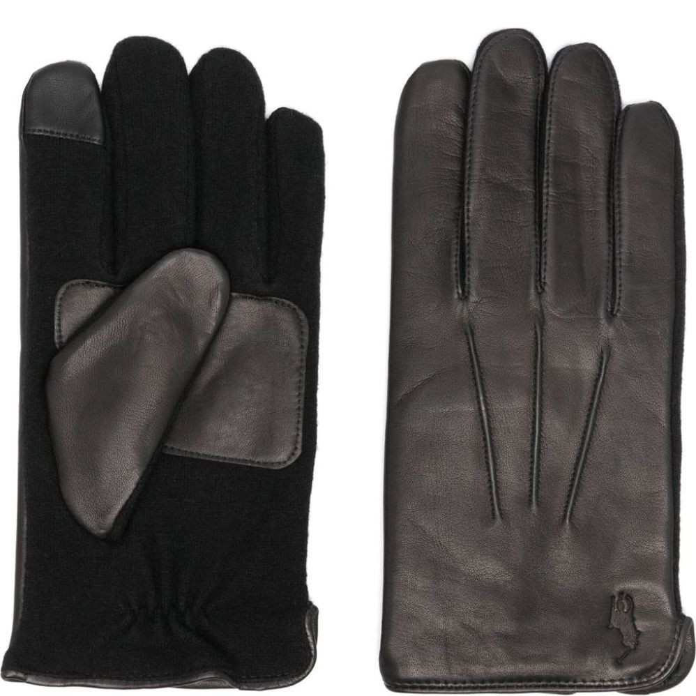 POLO RALPH LAUREN Pirštuotos pirštinės vyrams, Juoda, Glove 1