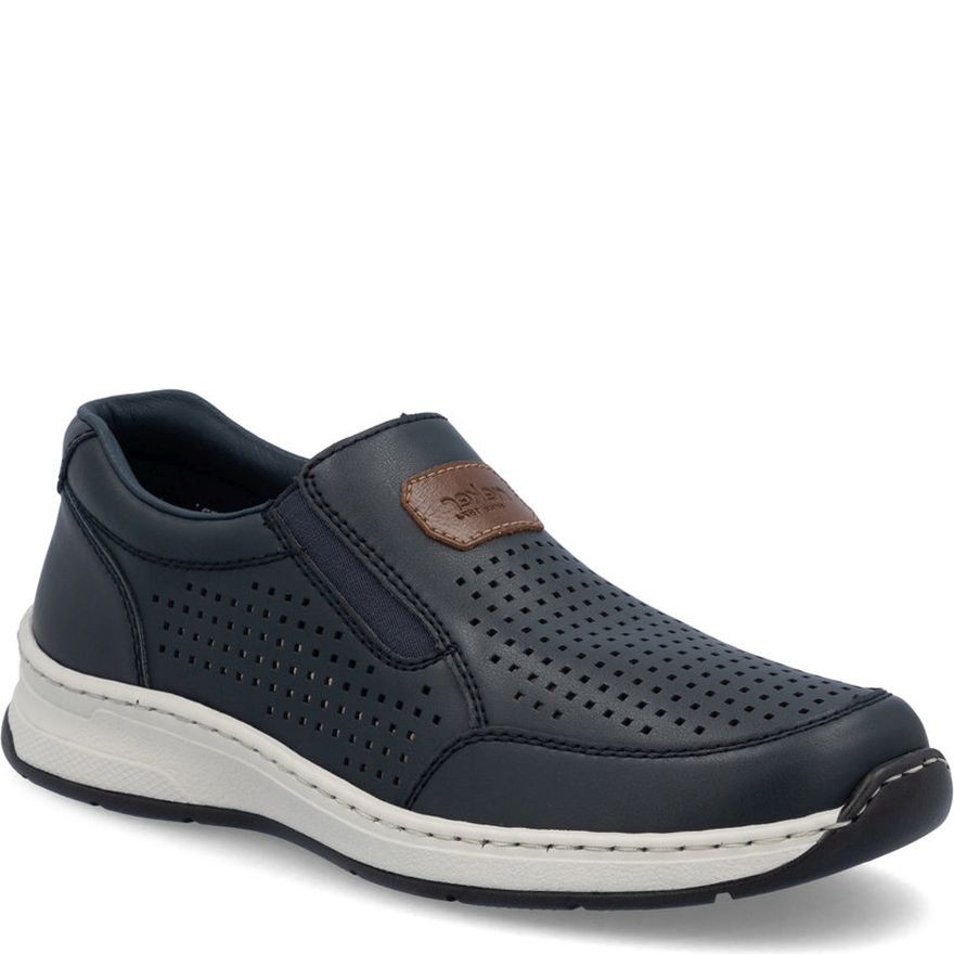 RIEKER Loaferiai vyrams, Mėlyna, Loafers 1