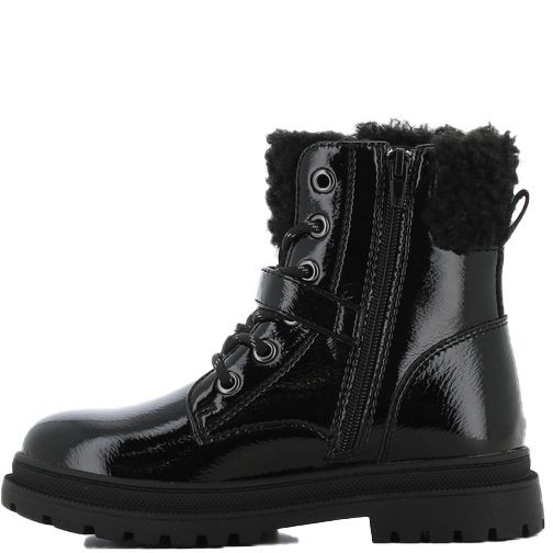 CORTINA Aulinukai mergaitėms, Juoda, Girls kids lace booties 3
