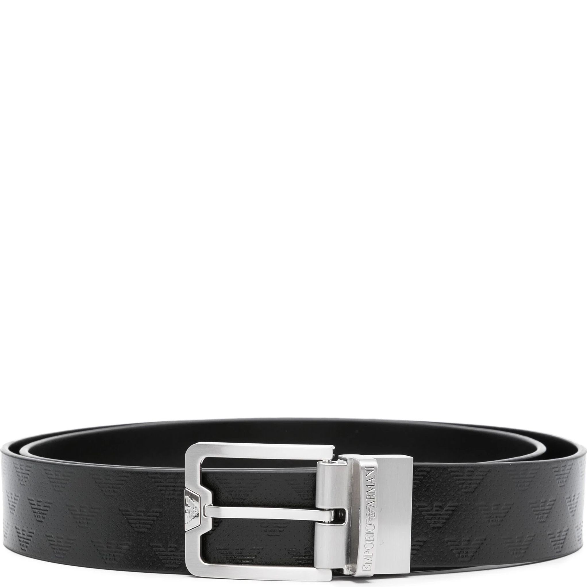 EMPORIO ARMANI Diržas vyrams, Juoda, Tongue belt 1