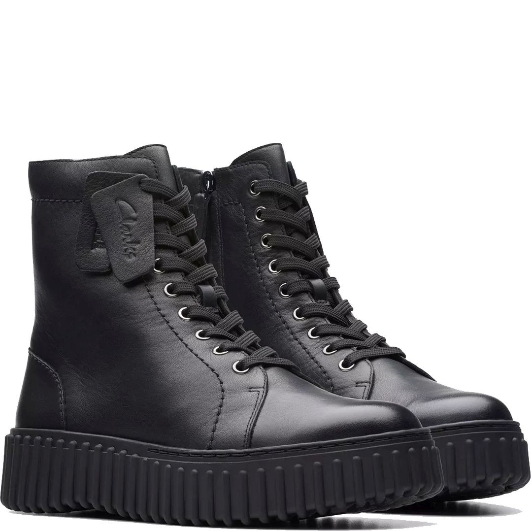CLARKS Aulinukai moterims, Juoda, Torhill Rise booties 1