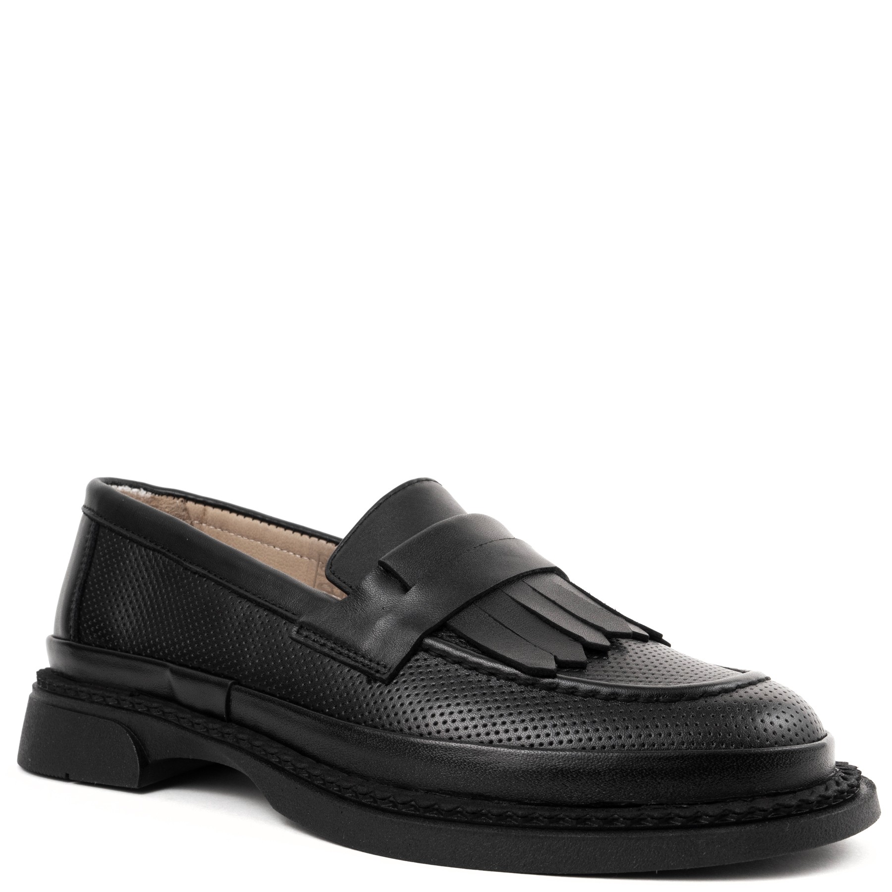 LA CONTE Loaferiai moterims, Juoda, Loafers 1