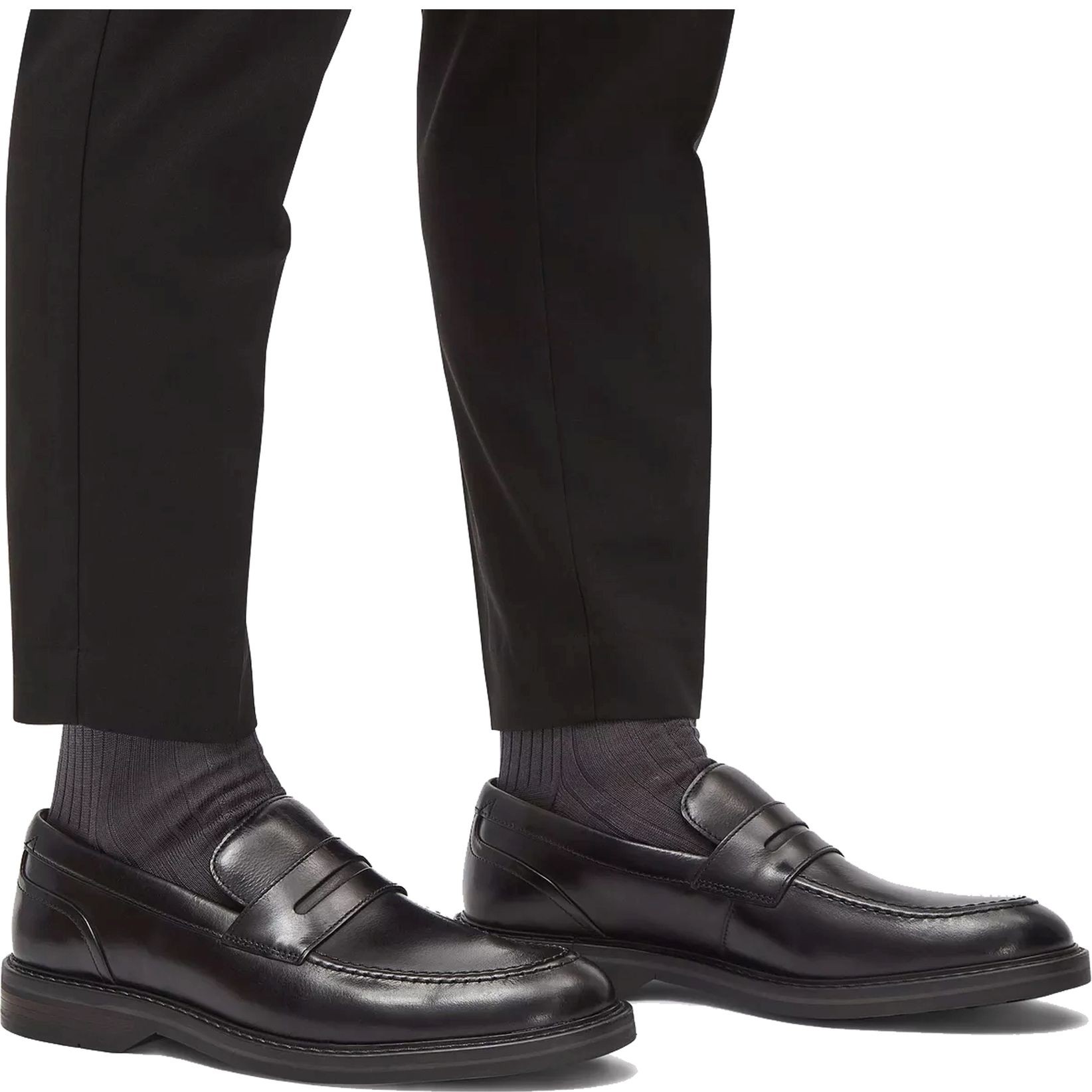 CLARKS Loaferiai vyrams, Juoda, Aldwin step loafers 3