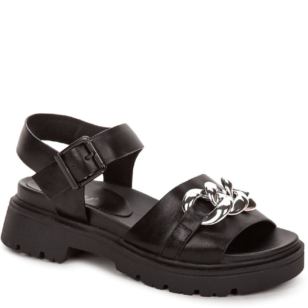 BETSY Basutės mergaitėms, Juoda, SANDALS