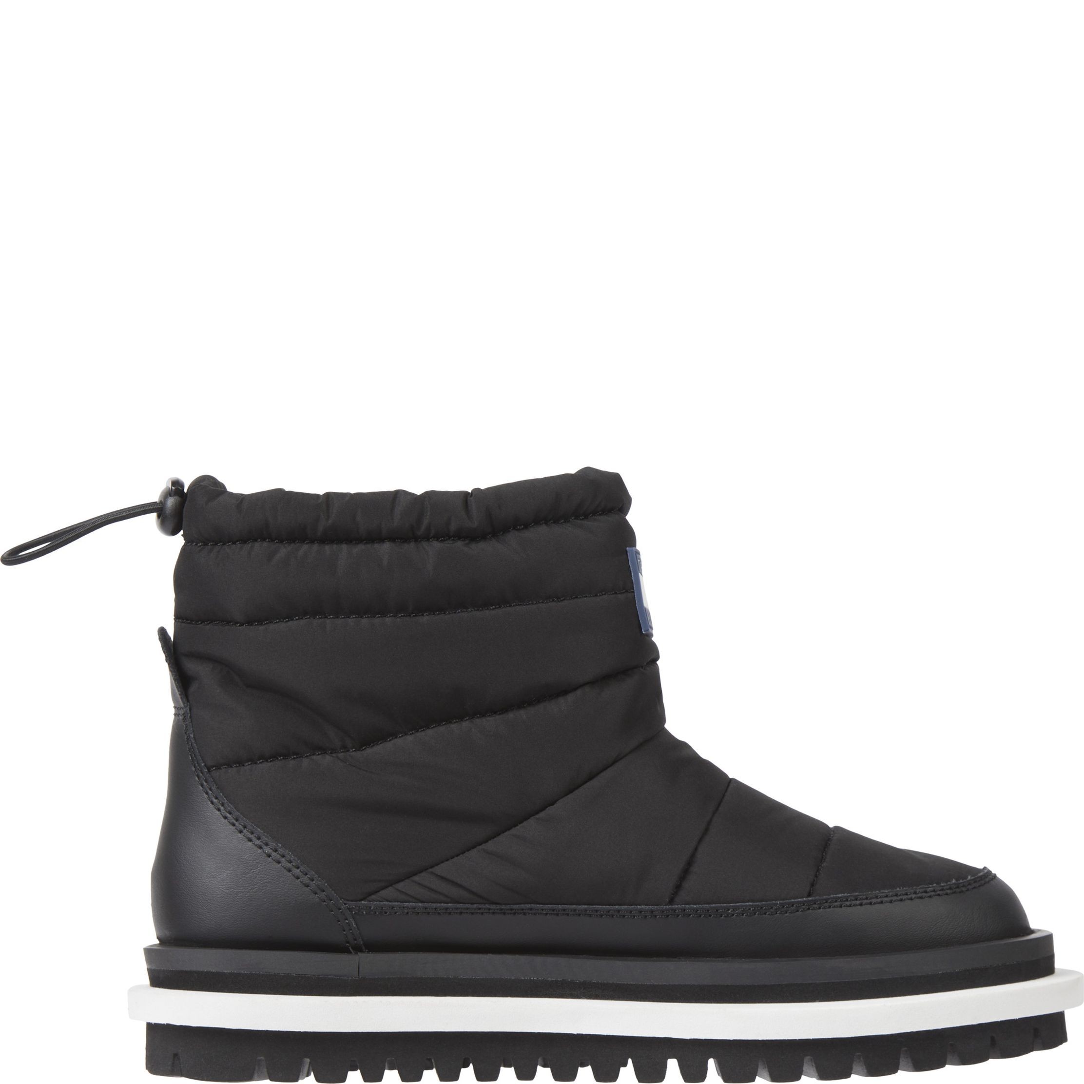 TOMMY JEANS Pašiltinti aulinukai moterims, Juoda, Padded flat boot 5