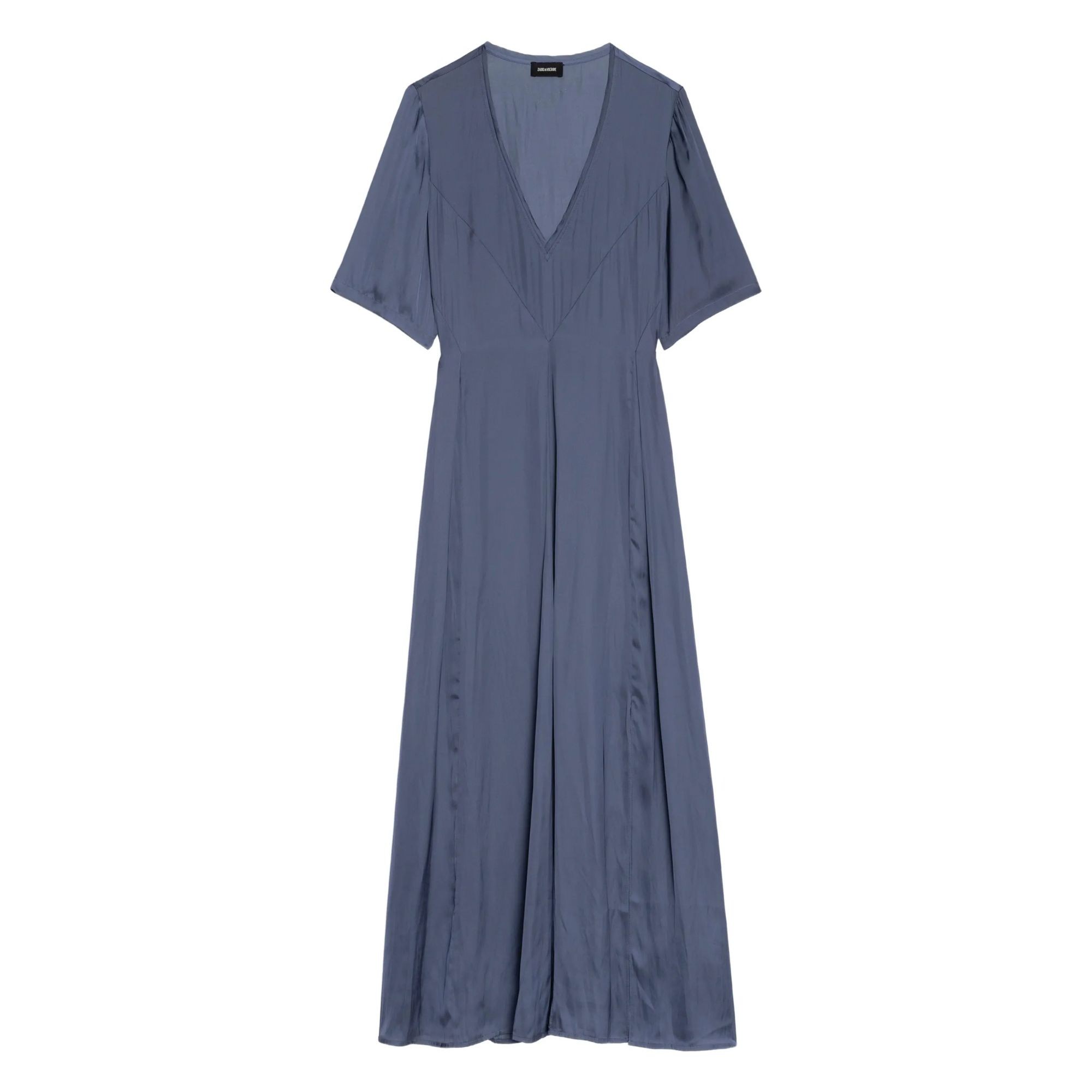 ZADIG&VOLTAIRE Maxi suknelė moterims, Mėlyna, Rodalan satin