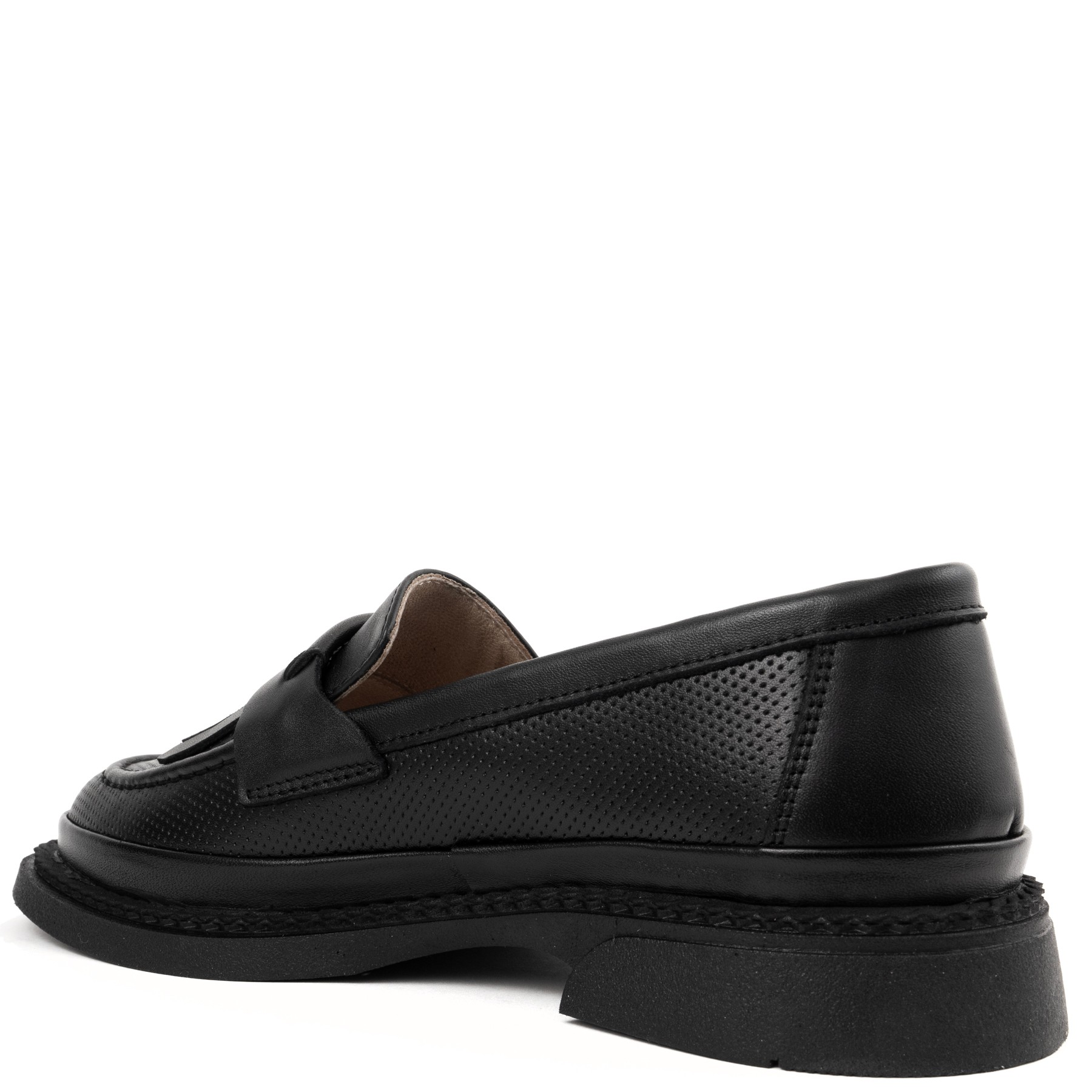 LA CONTE Loaferiai moterims, Juoda, Loafers 3