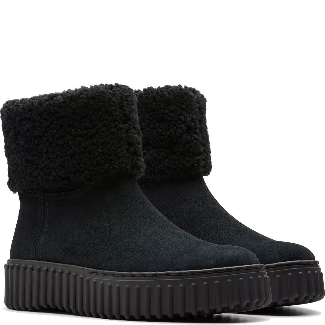 CLARKS Aulinukai moterims, Juoda, Torhill booties 1