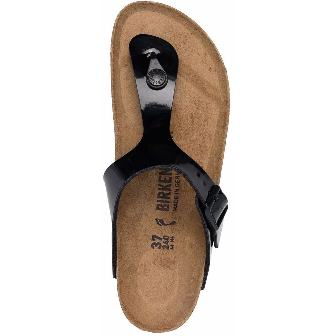 BIRKENSTOCK Šlepetės moterims, Juoda, Gize hBS 4