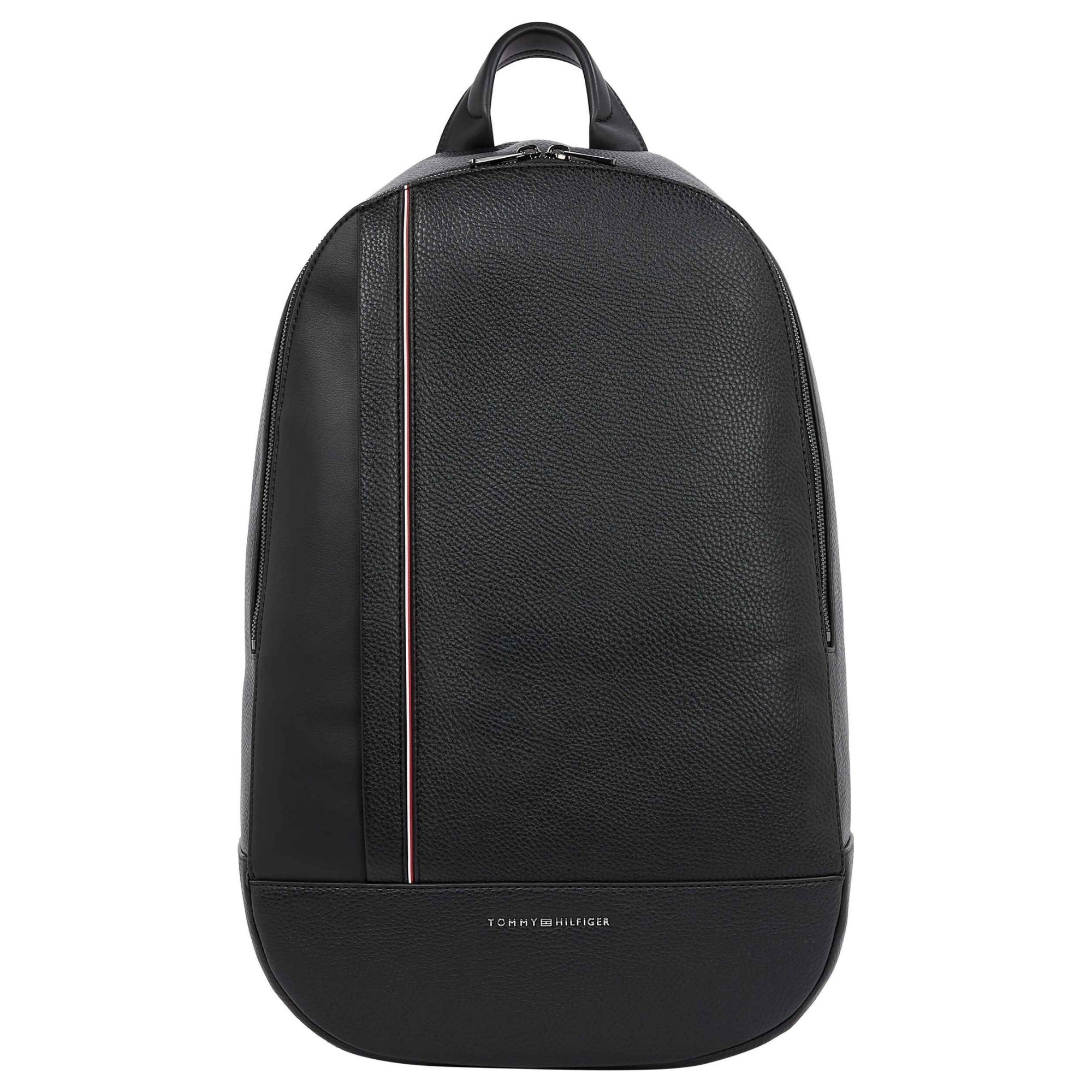 TOMMY HILFIGER Kuprinė vyrams, Juoda, TH central backpack 1