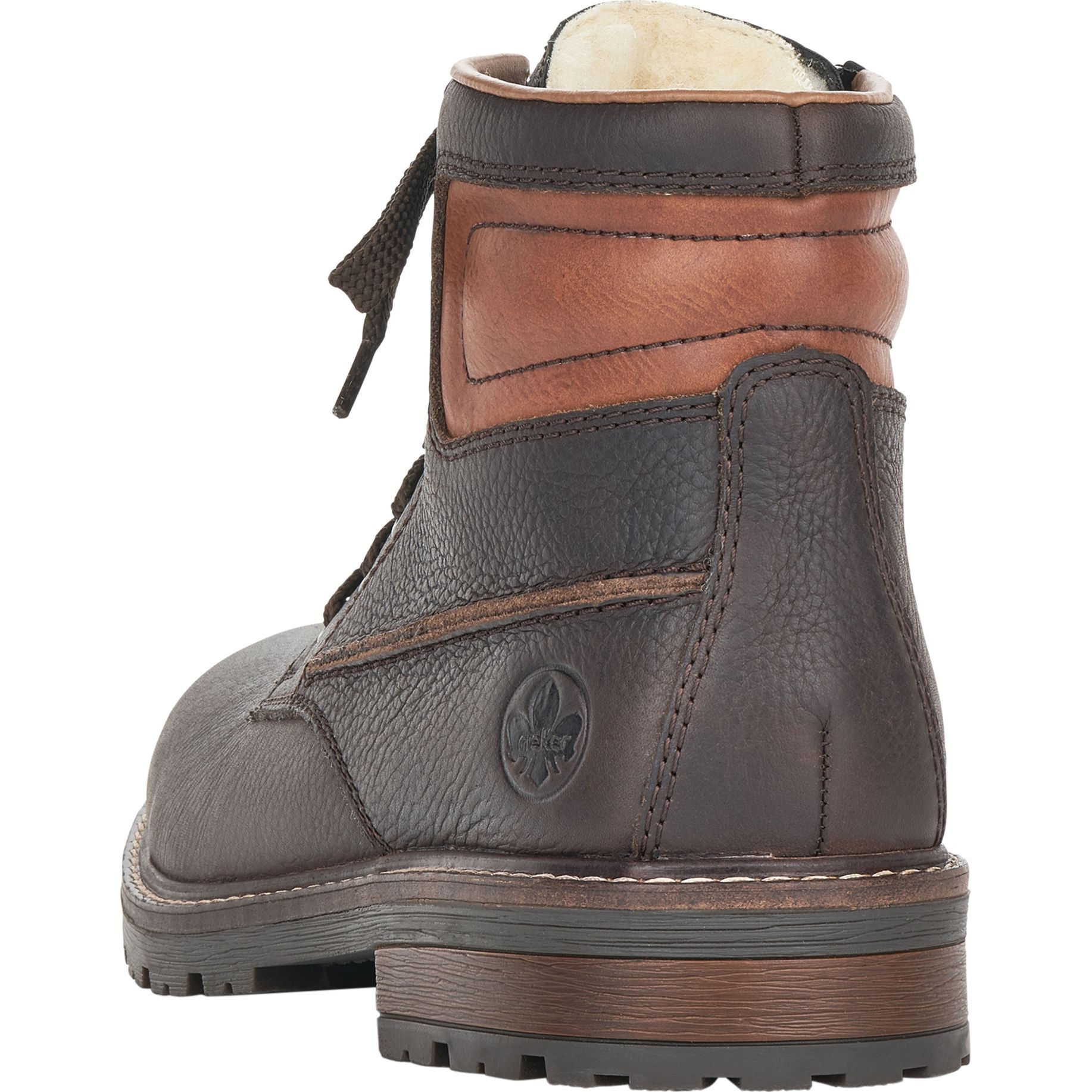 RIEKER Aulinukai vyrams, Ruda, BOOTIES 4