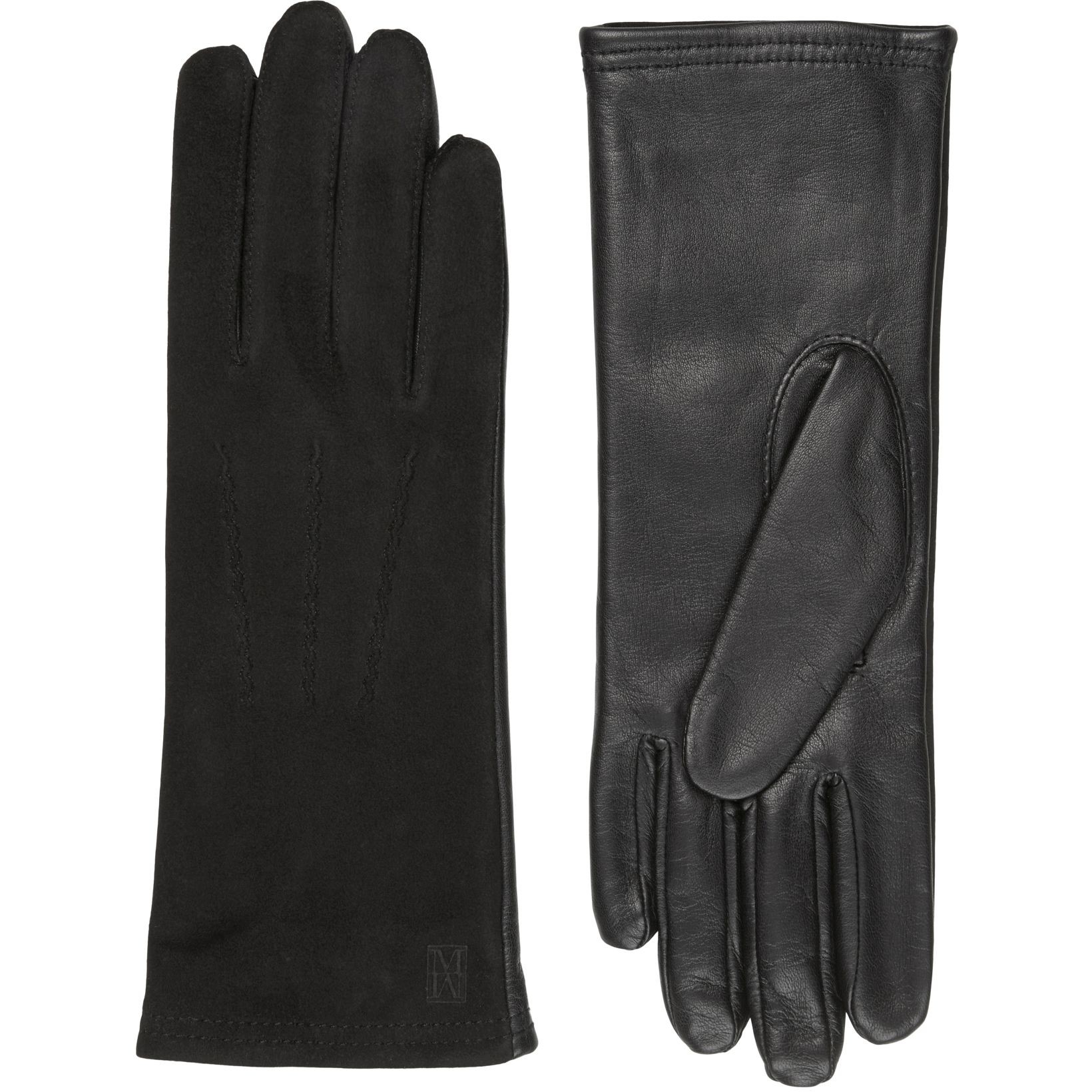MARC O'POLO Pirštuotos pirštinės moterims, Juoda, Gloves 410813204013 1