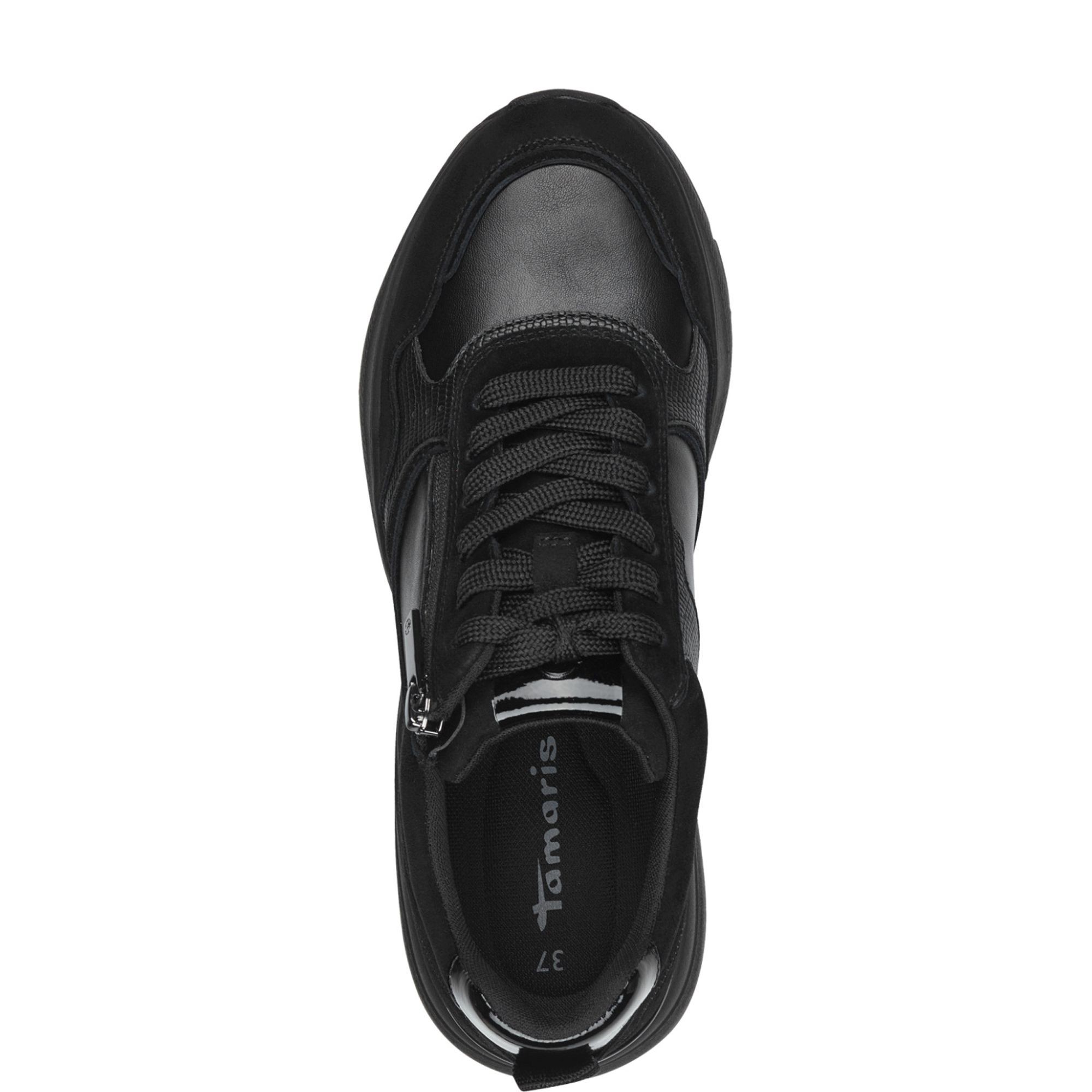 TAMARIS Laisvalaikio bateliai moterims, Juoda, Sneaker low 5