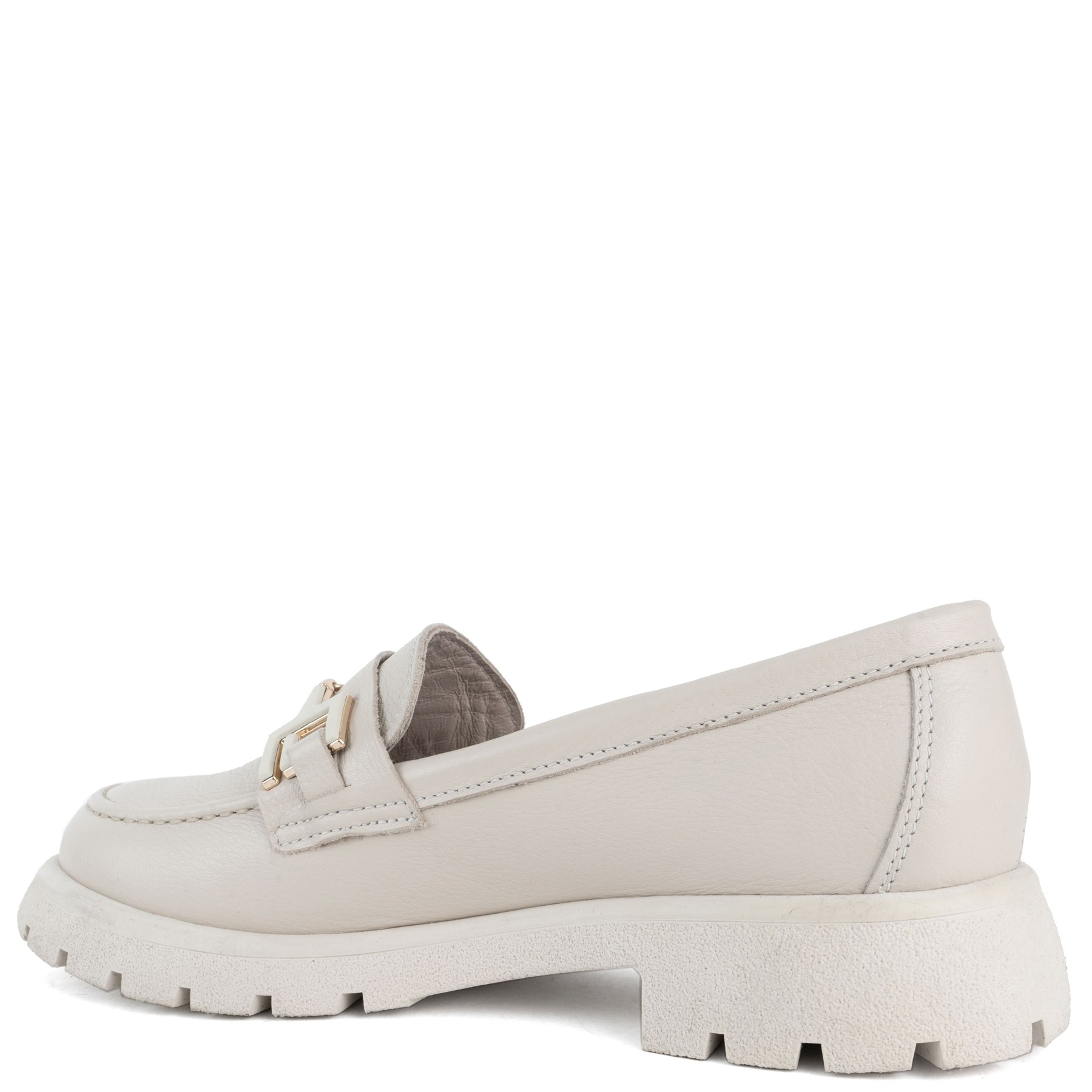 LA CONTE Loaferiai moterims, Smėlio, Loafers 3