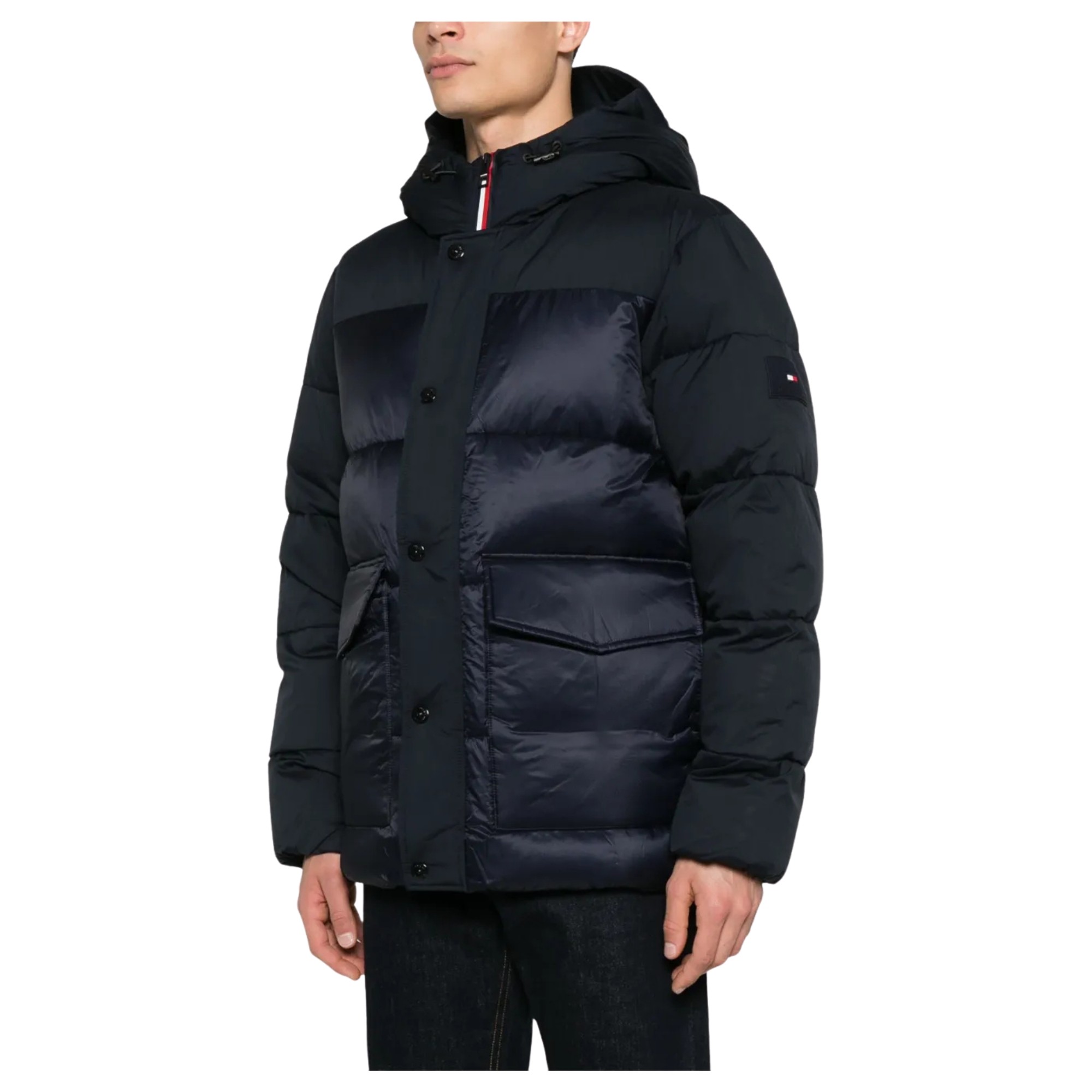 TOMMY HILFIGER Pūkinė striukė vyrams, Mėlyna, Outerwear 2