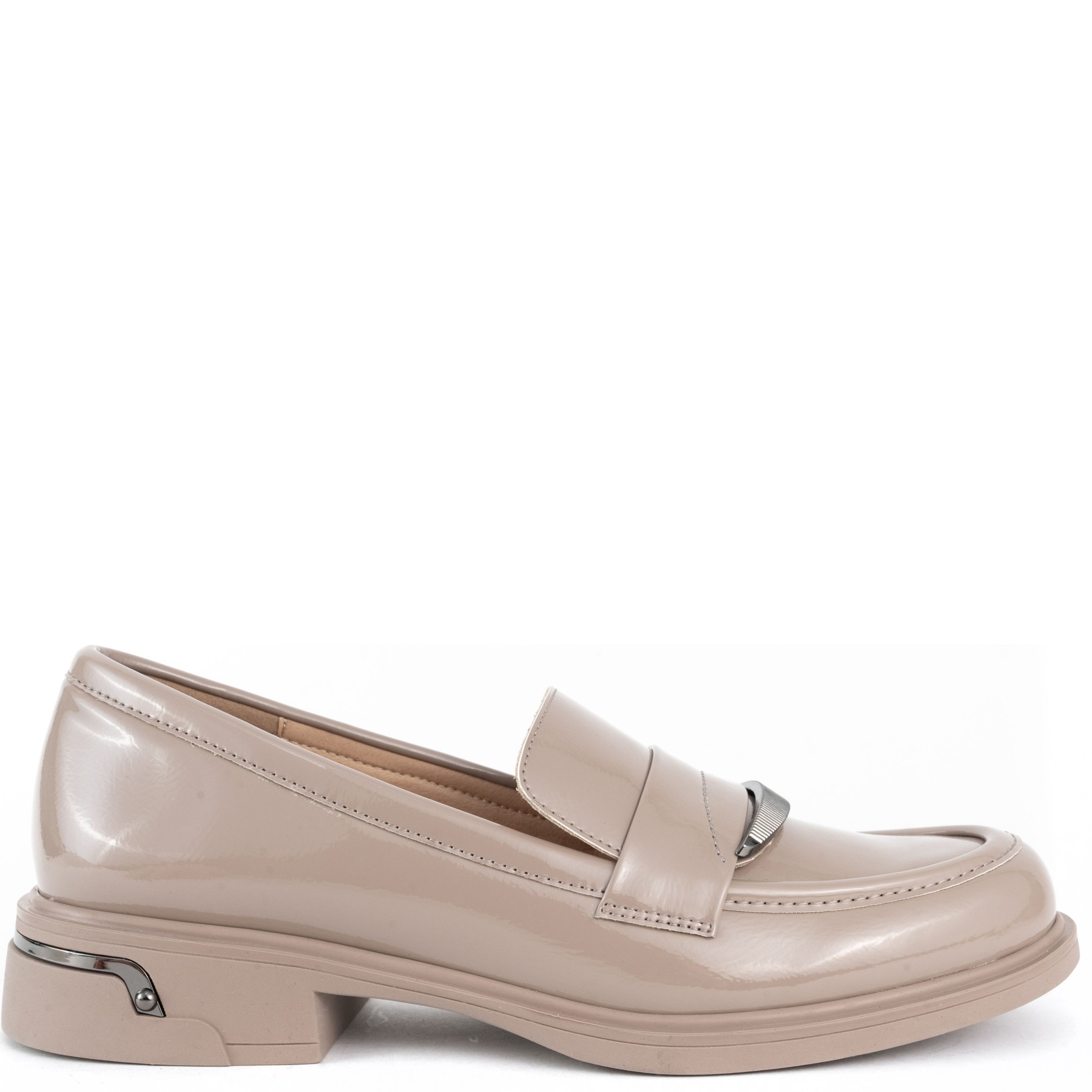 SANTINO MILANO Loaferiai moterims, Smėlio, Loafers, Santino Milano 25SS 2
