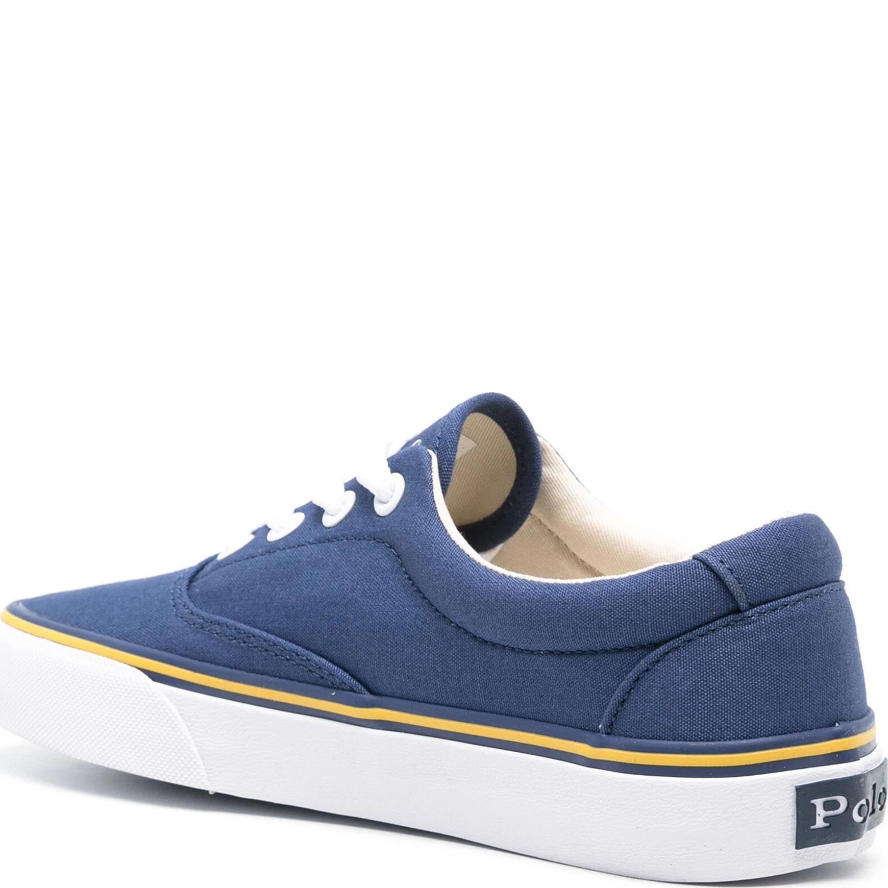 POLO RALPH LAUREN Laisvalaikio bateliai moterims, Mėlyna, Canvas sneakers 3