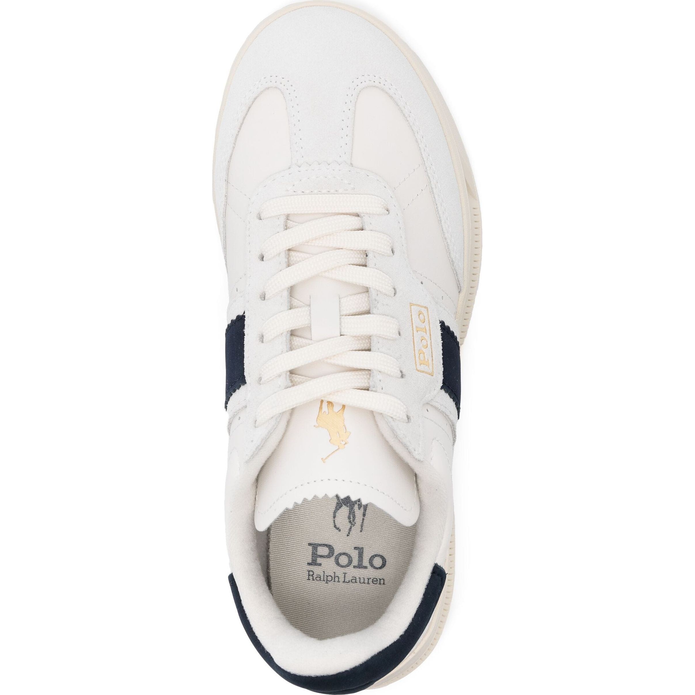 POLO RALPH LAUREN Laisvalaikio bateliai moterims, Balta, Htr aera sneakers 4