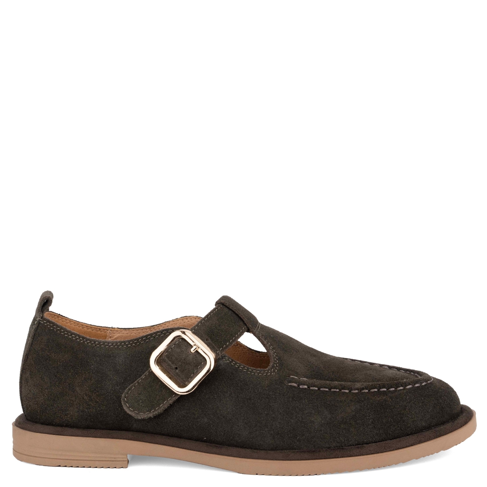 LA CONTE Loaferiai moterims, Žalia, Loafers 2
